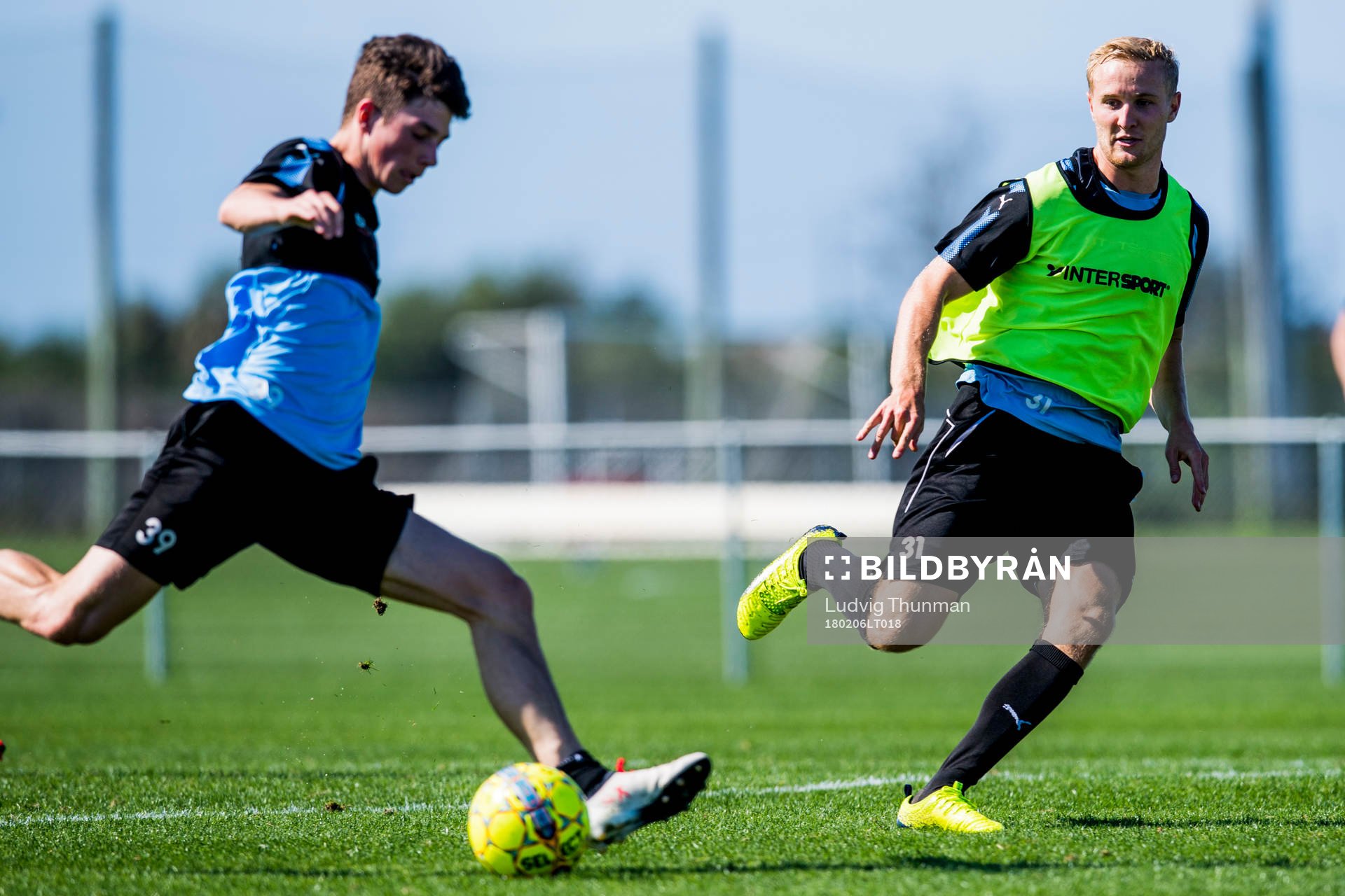 Malmö FFs Felix Konstandeliasz och Franz Brorsson