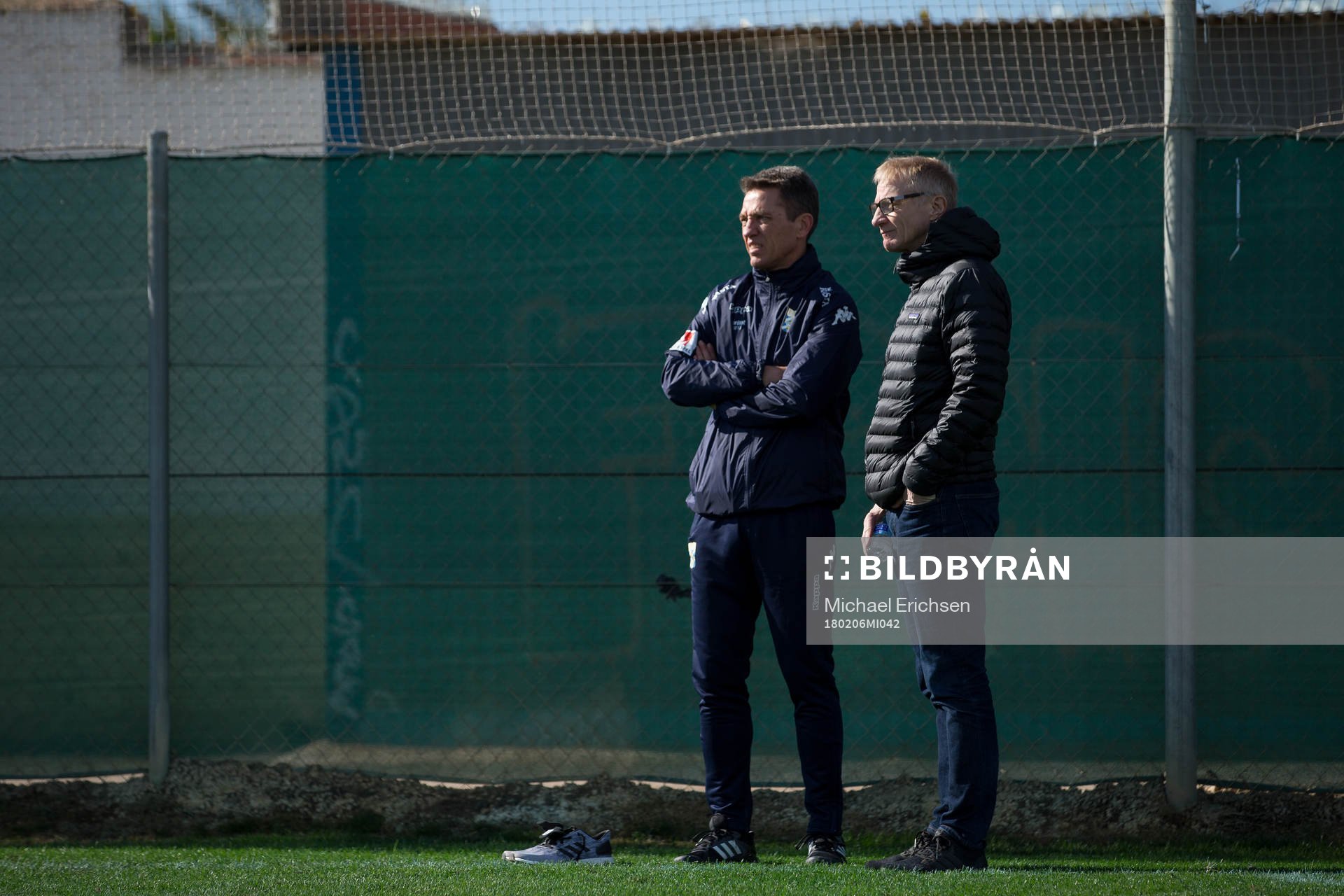 IFK Göteborgs sportchef Mats Gren och chefsscout Olle