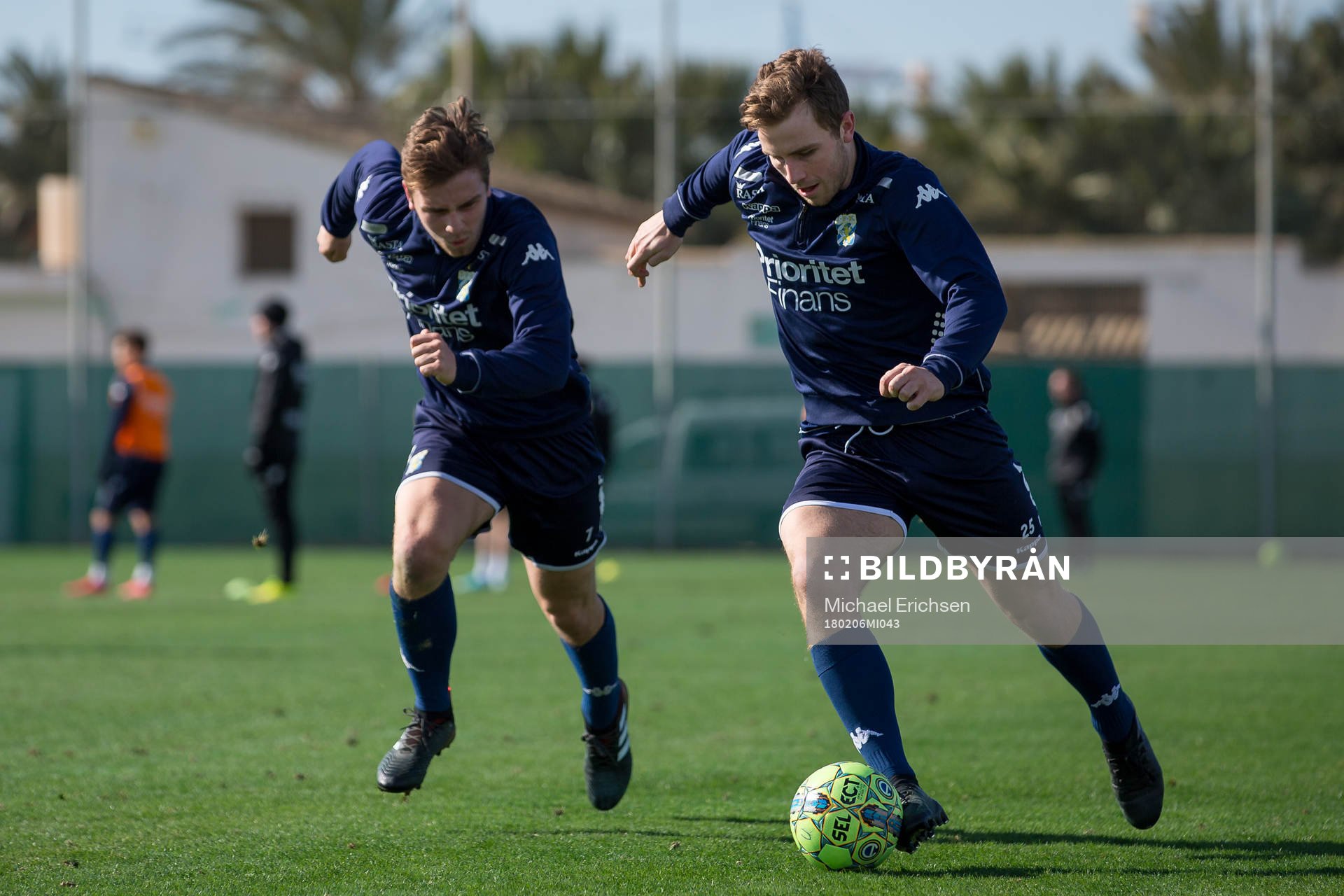 IFK Göteborgs Axel Gunnarsson och Erik Gunnarsson