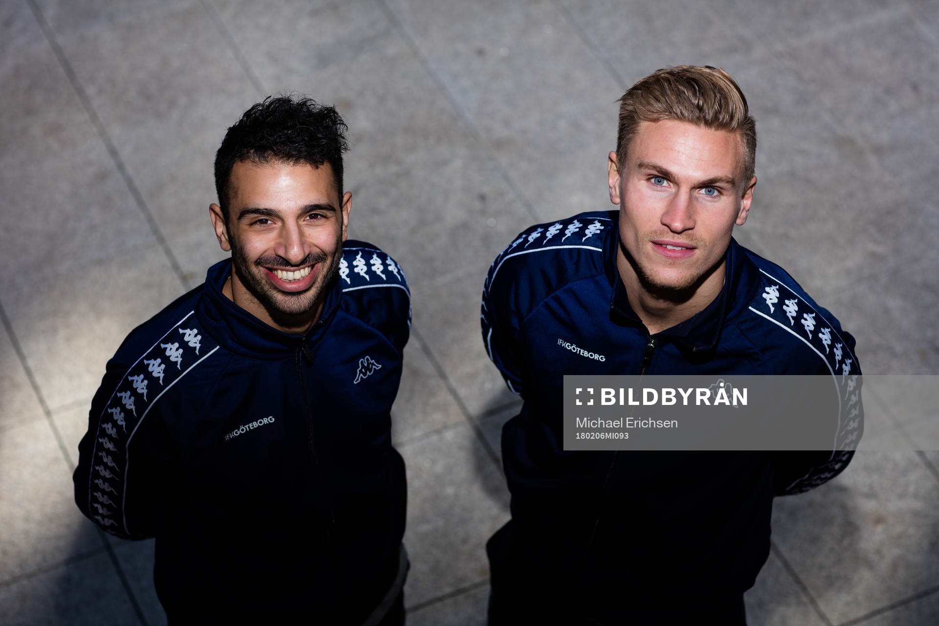 IFK Göteborgs Carl Starfelt och André Calisir