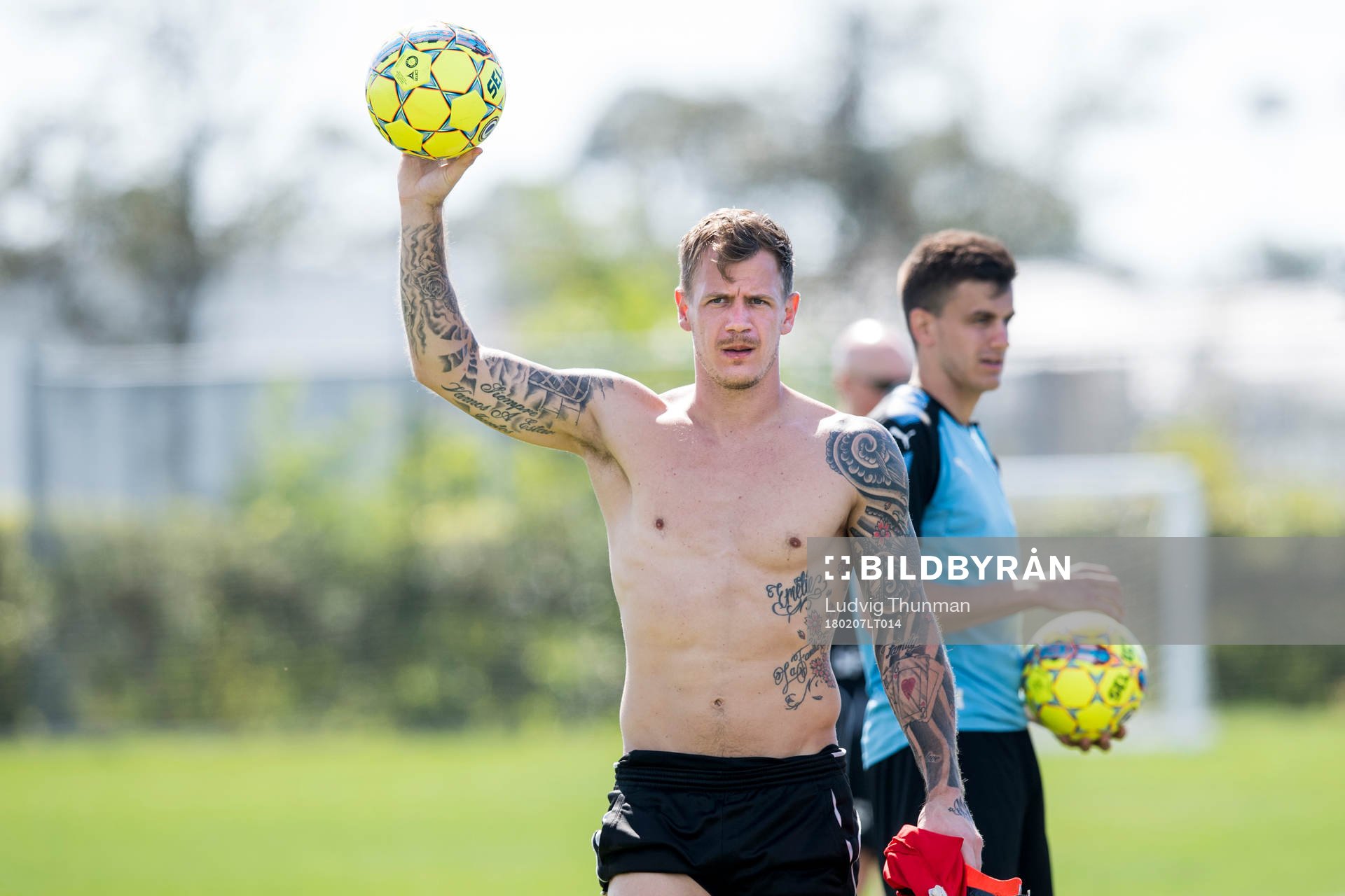 Malmö FFs målvakt Johan Dahlin