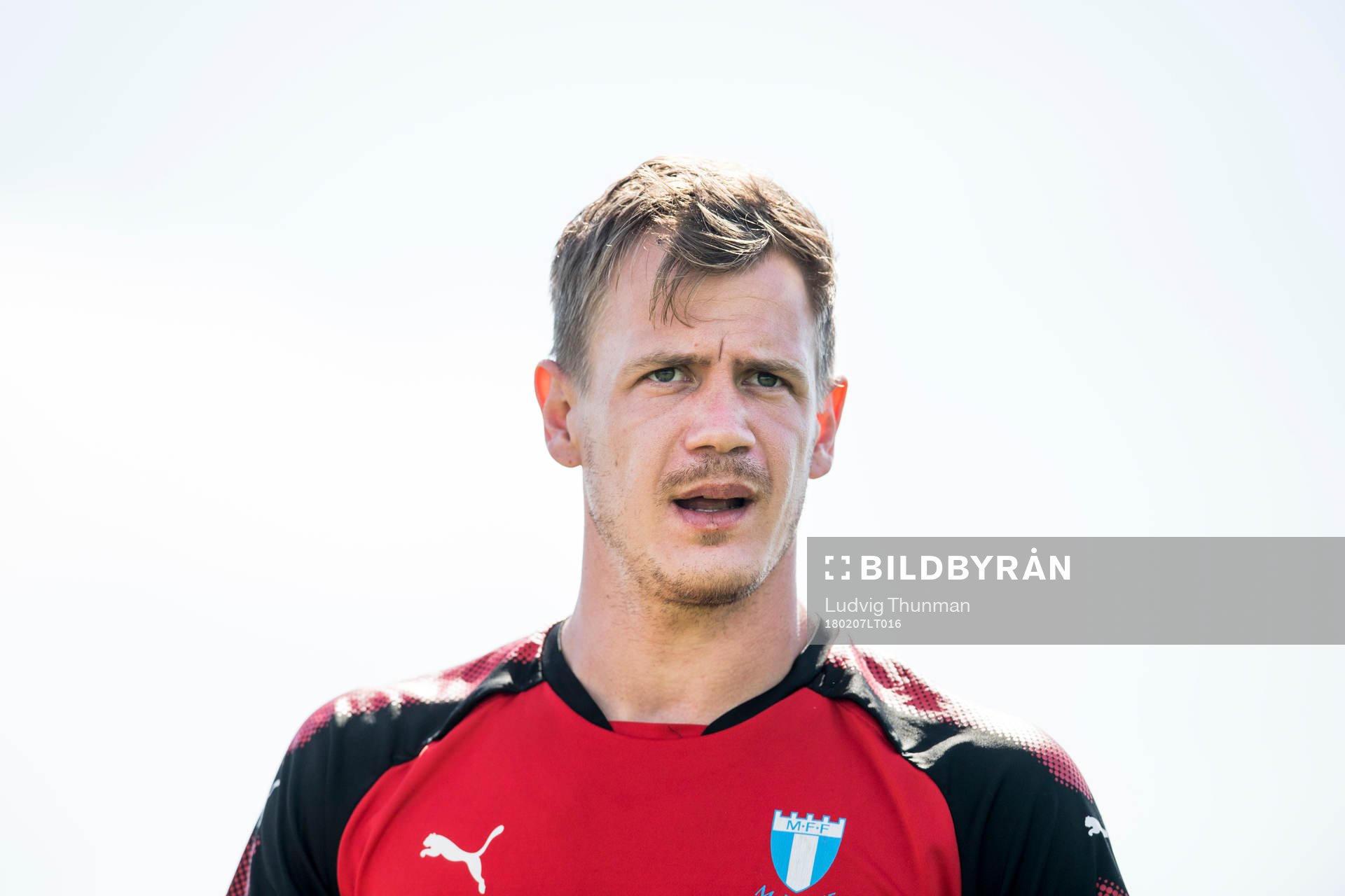 Malmö FFs målvakt Johan Dahlin