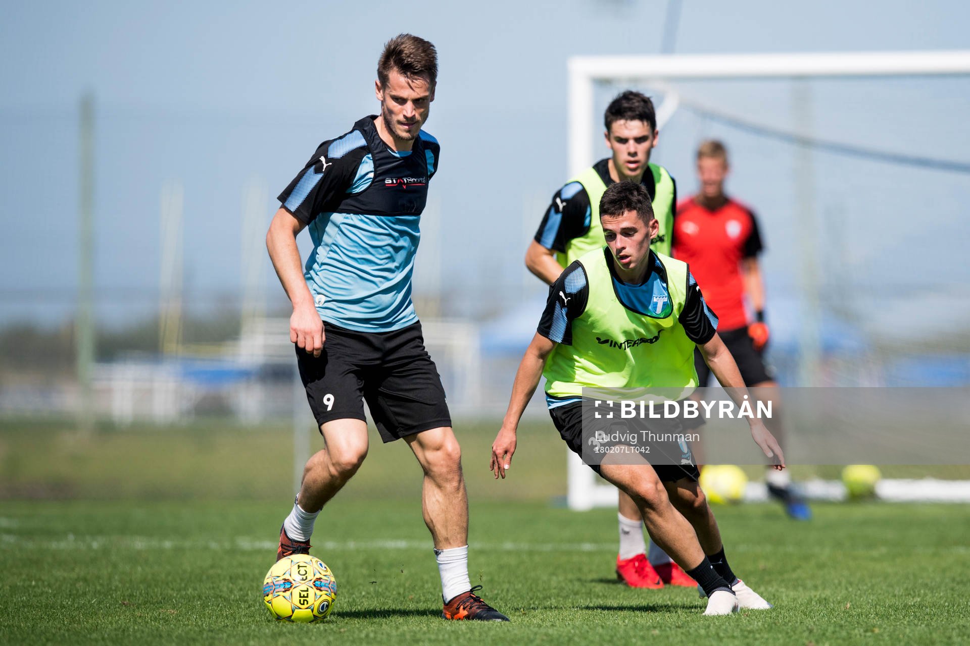 Malmö FFs Markus Rosenberg och Laorent Shabani