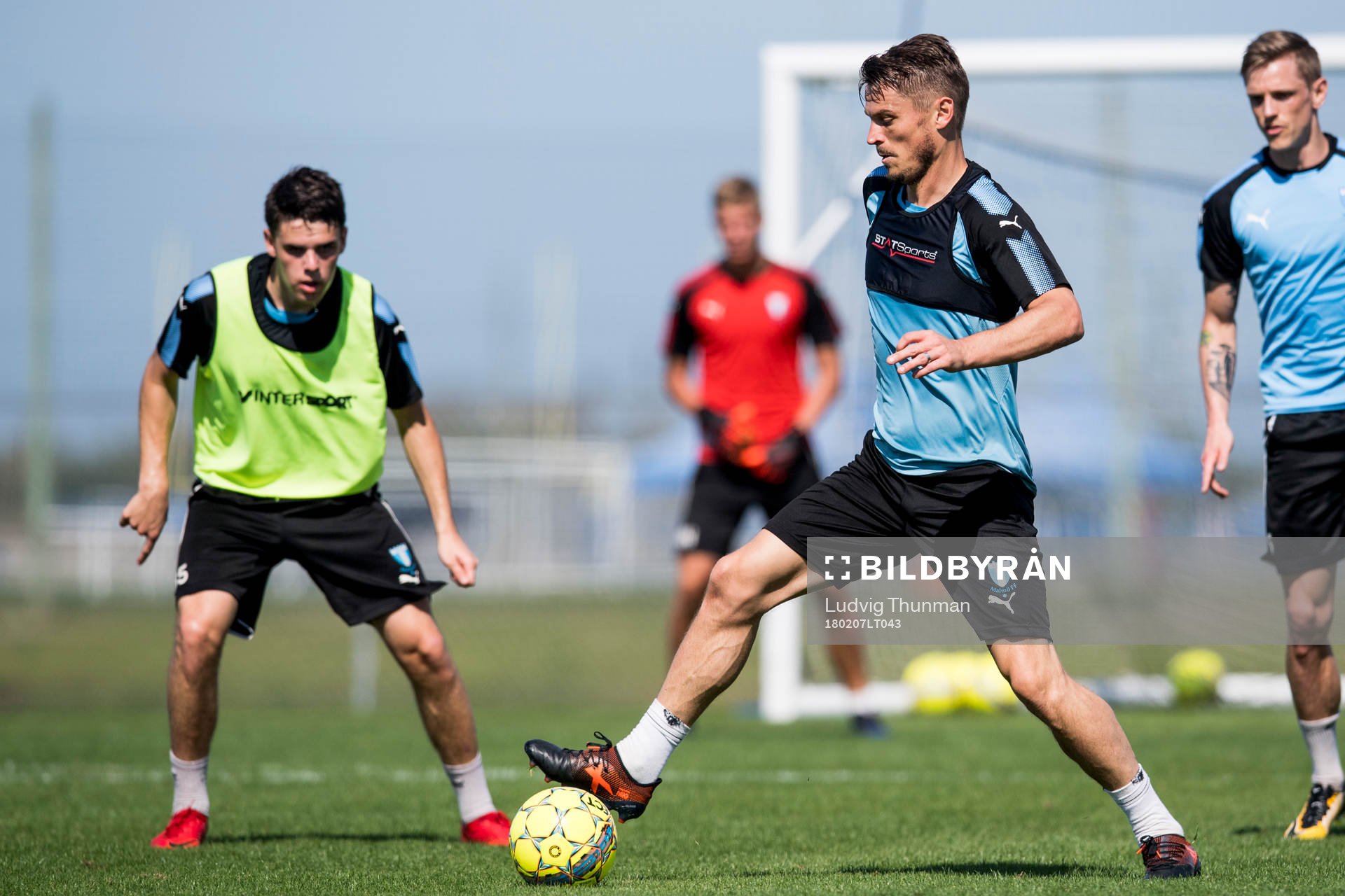 Malmö FFs Samuel Adrian och Markus Rosenberg