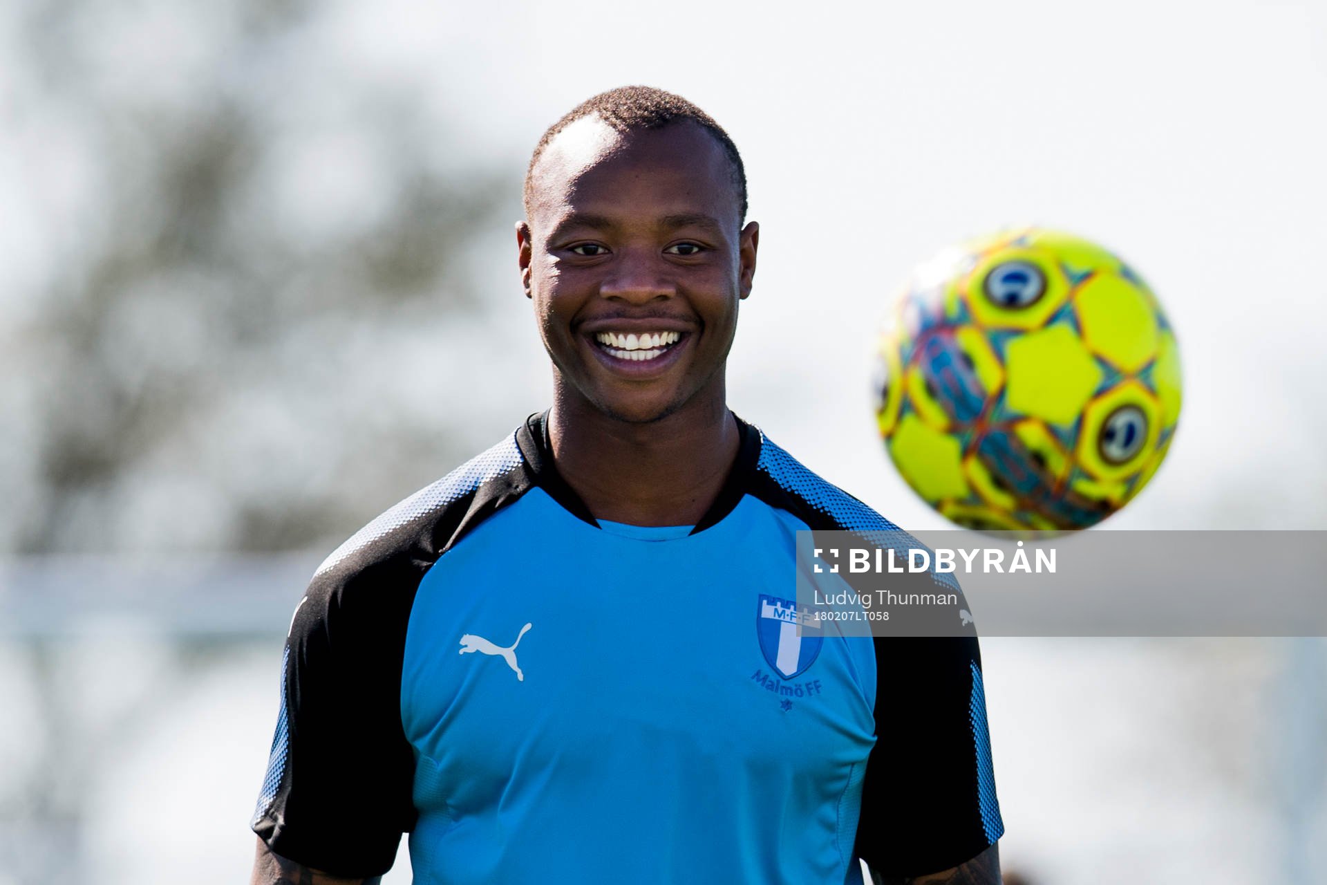 Malmö FFs Carlos Strandberg