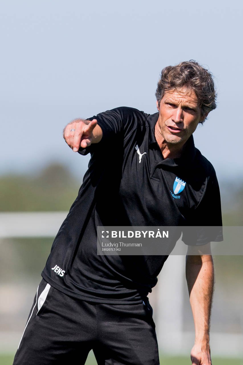 Malmö FFs assisterande tränare Jens Fjellström