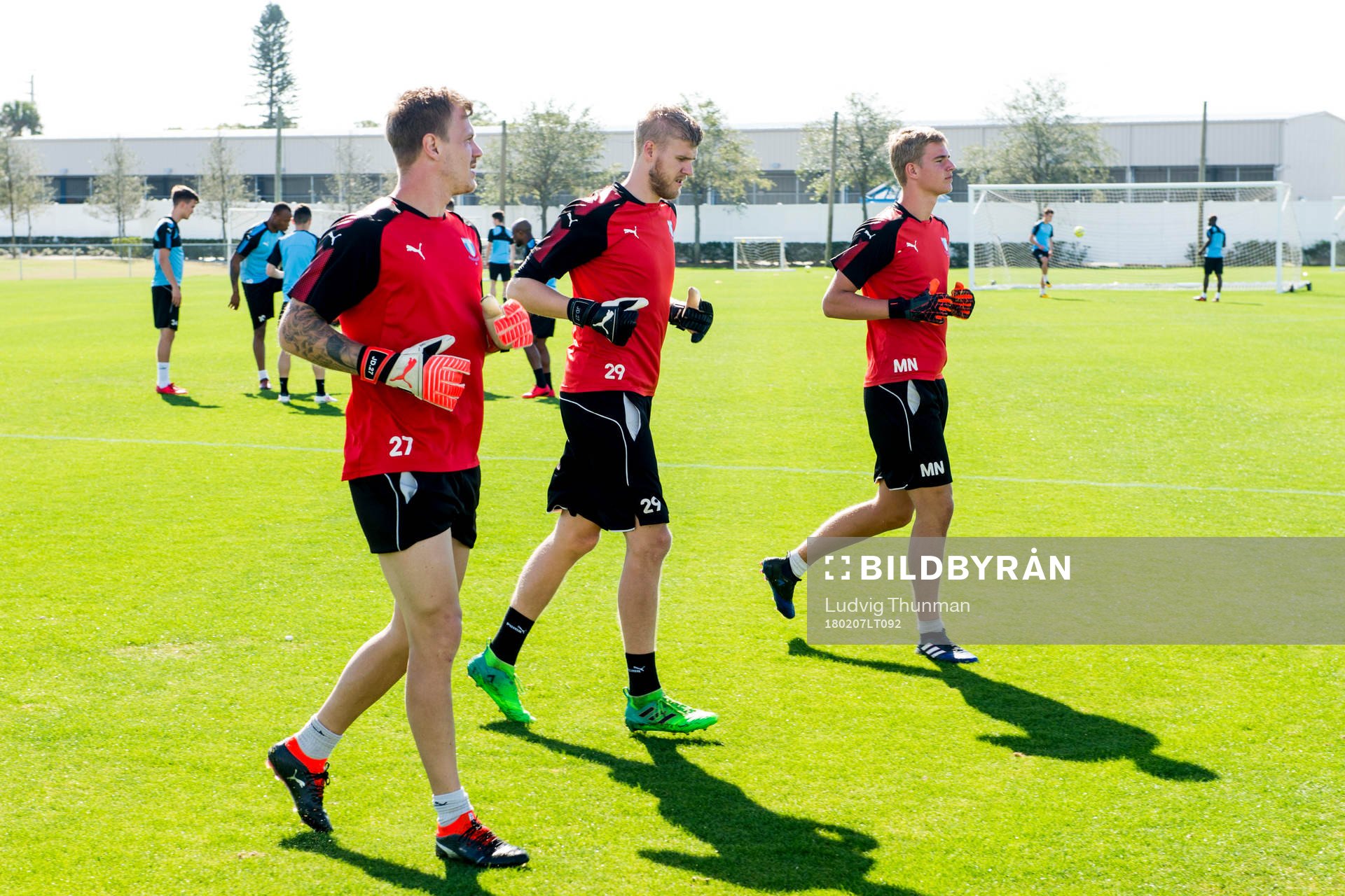 Malmö FFs målvakt Johan Dahlin, målvakt Fredrik
