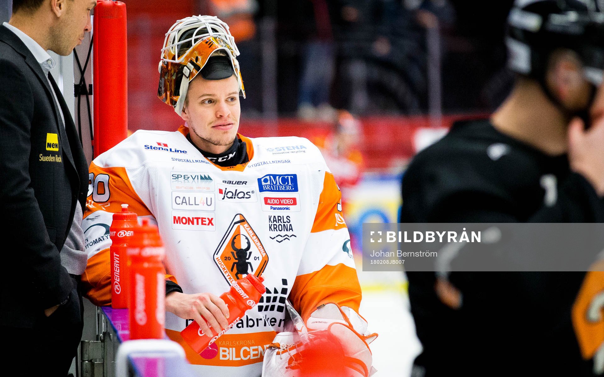 Karlskronas målvakt Henrik Lundberg