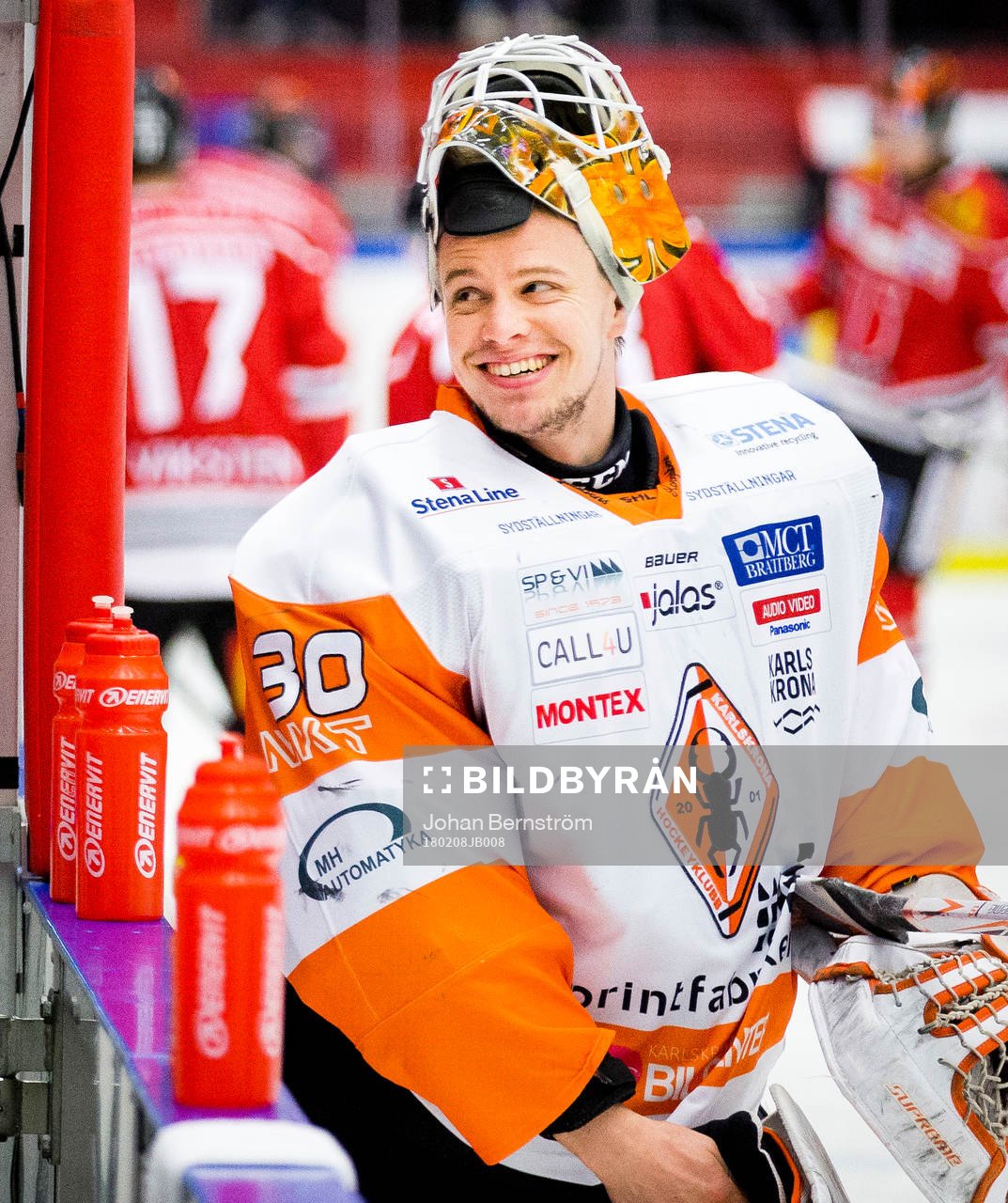 Karlskronas målvakt Henrik Lundberg