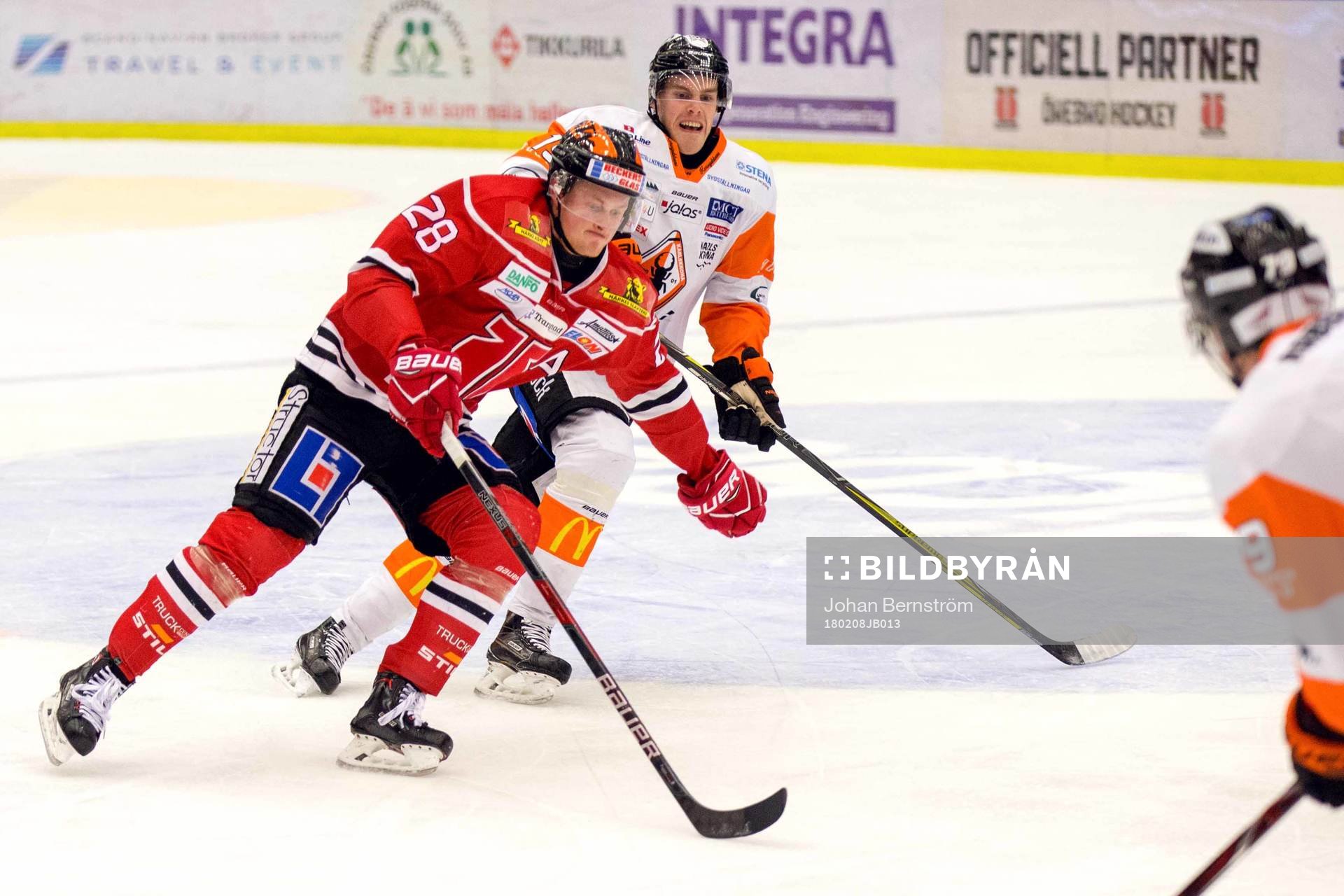 Örebros Linus Arnesson och Karlskronas Kristoffer Söder