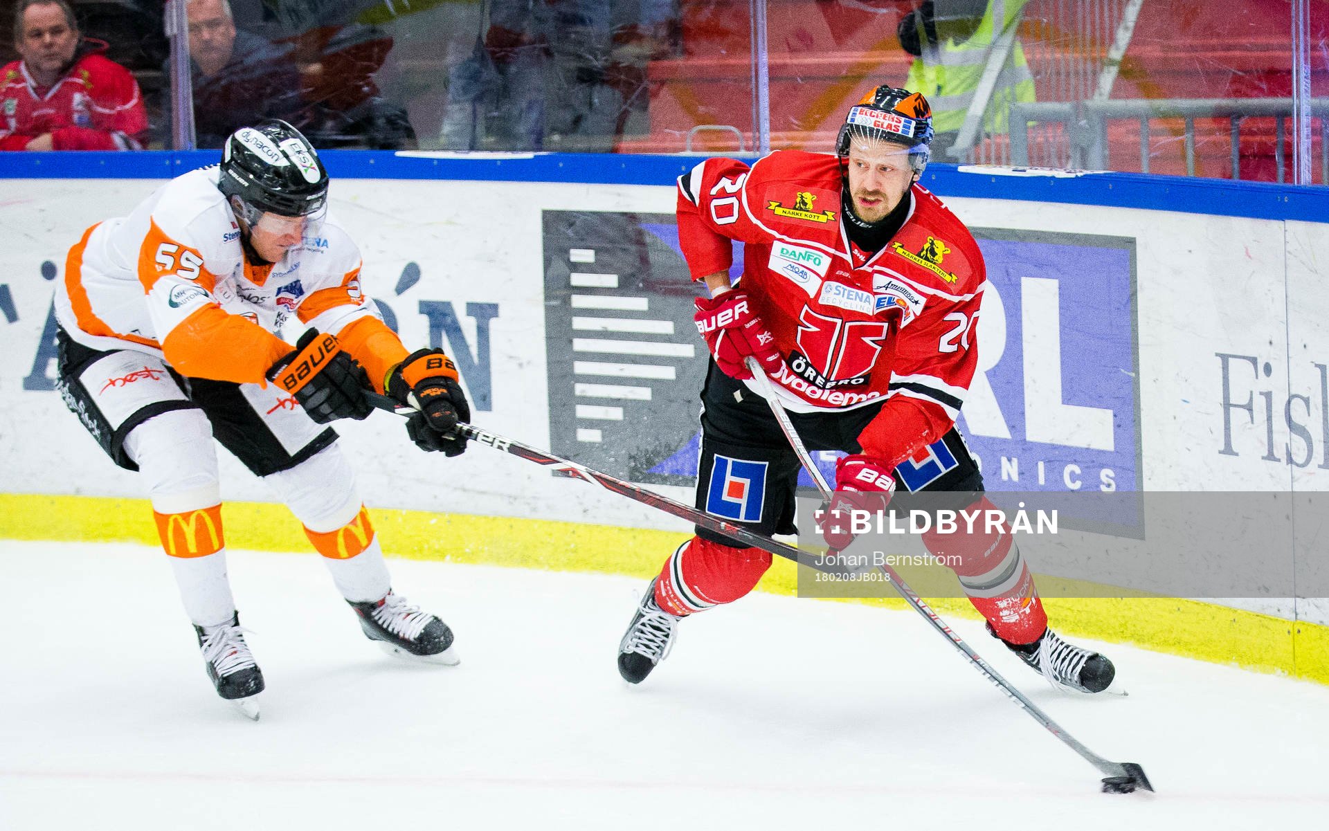 Karlskronas David Printz och Örebros Marcus Weinstock