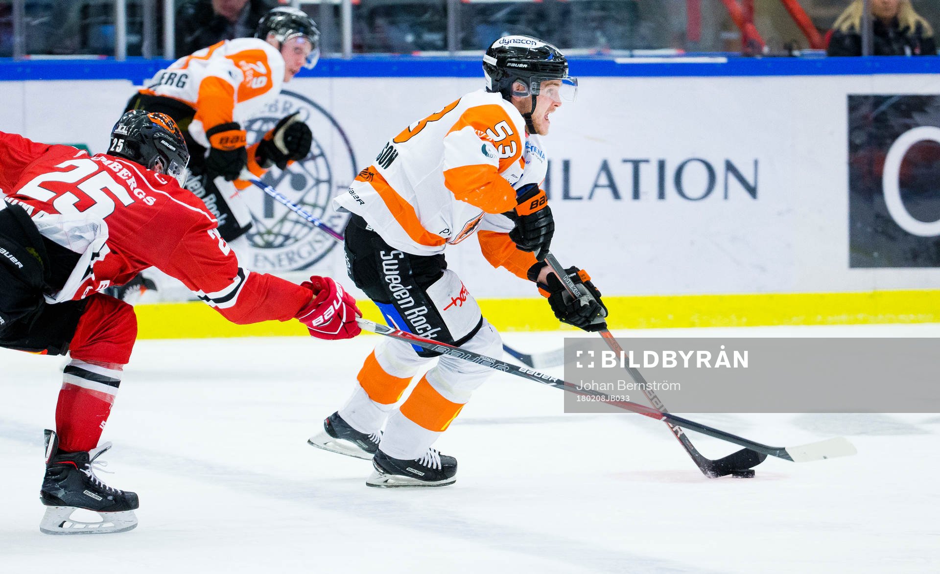 Karlskronas Bobbo Petersson och Örebros Anton Hedman