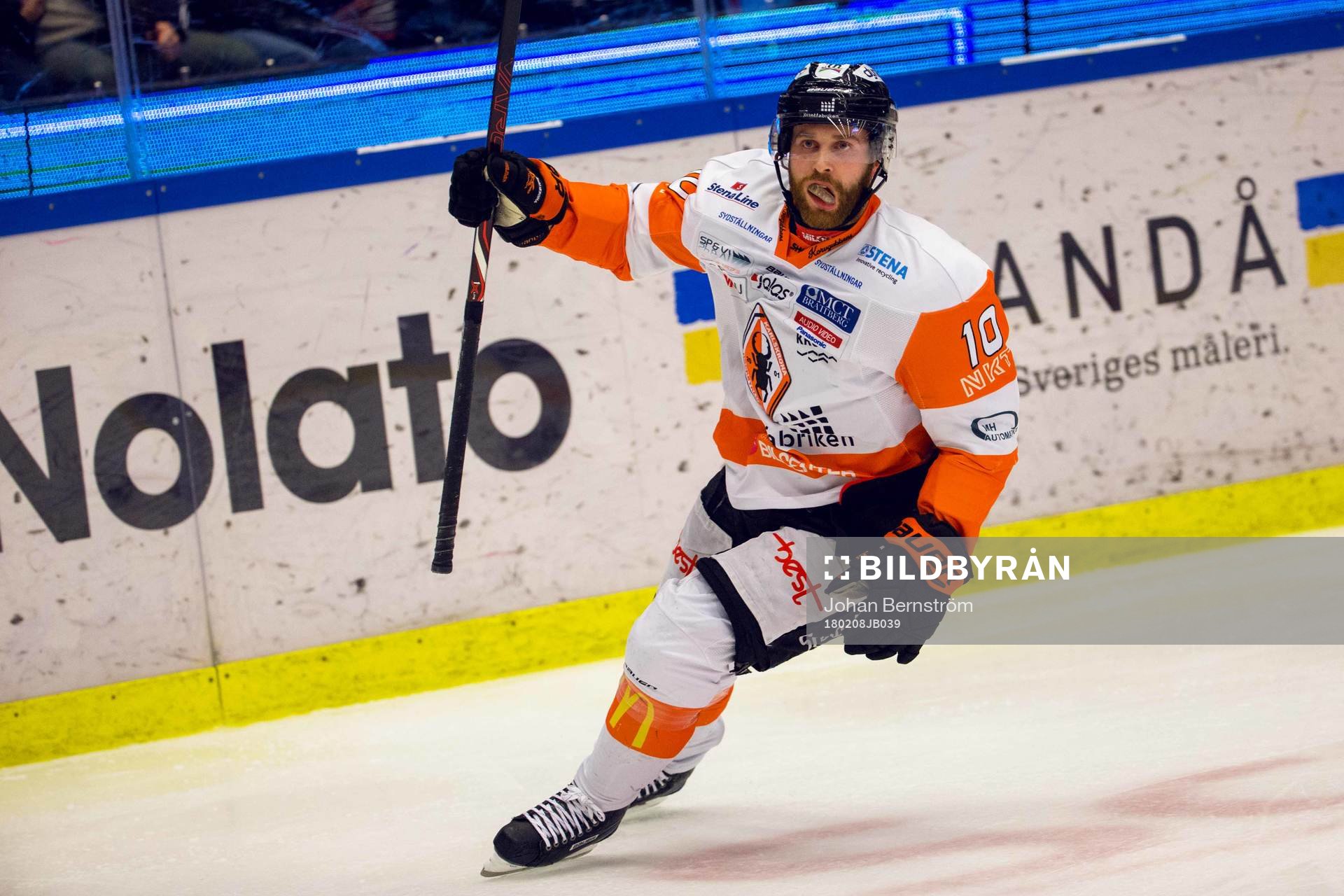 Karlskronas Mattias Guter jublar