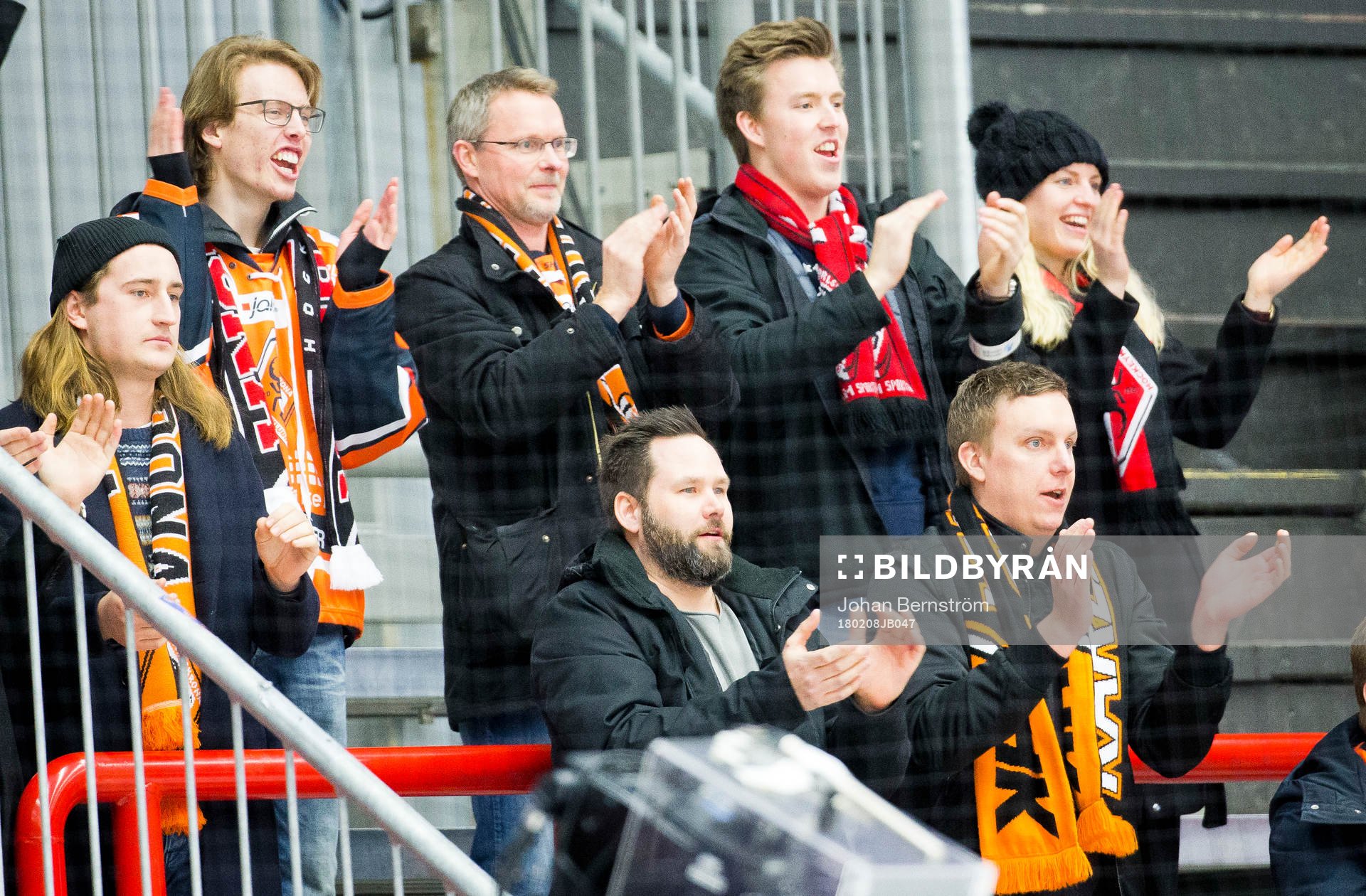 Karlskronas fans jublar