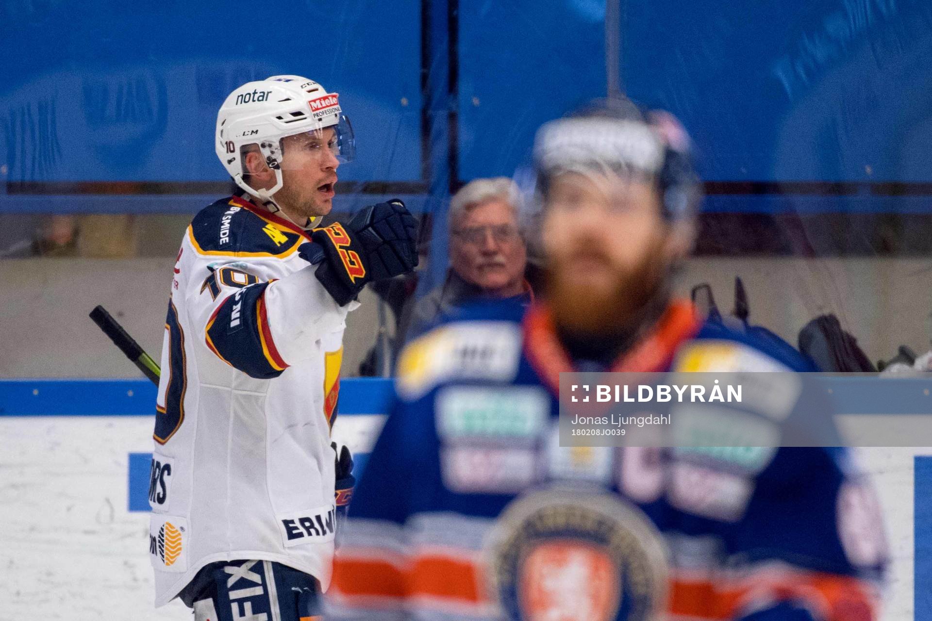 Djurgårdens Niclas Bergfors jublar