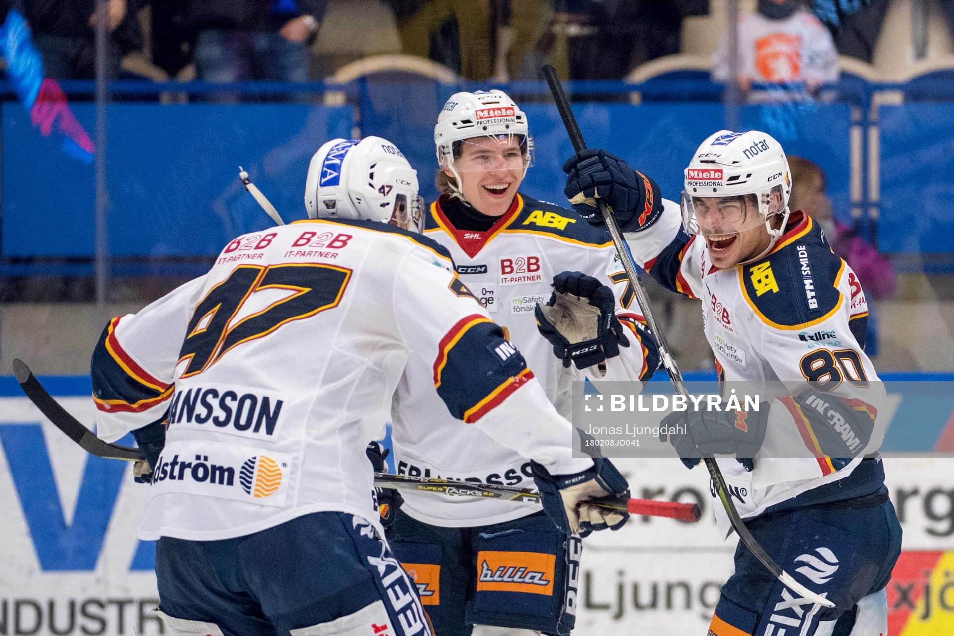 Djurgårdens spelare jublar