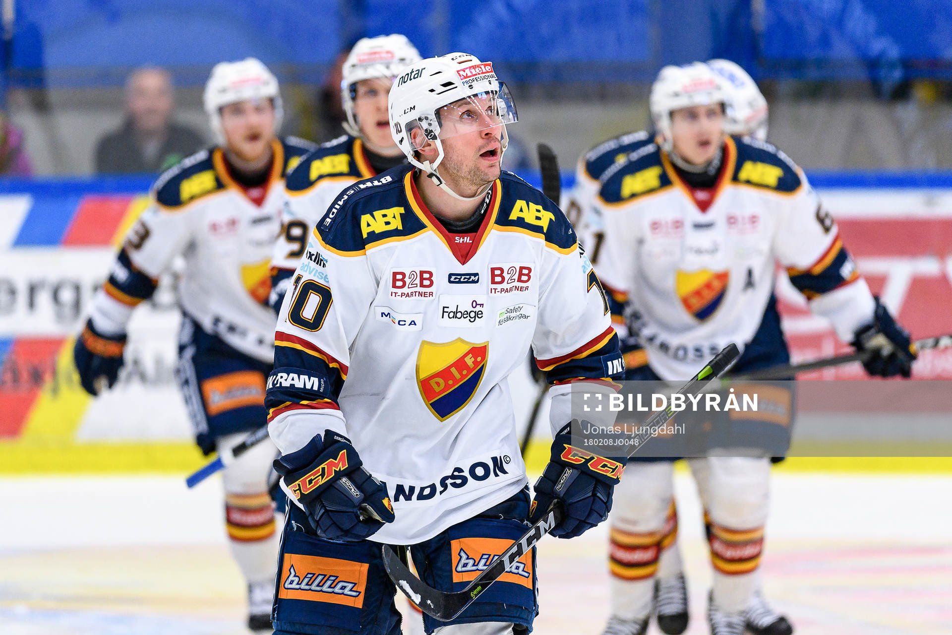 Djurgårdens Niclas Bergfors jublar