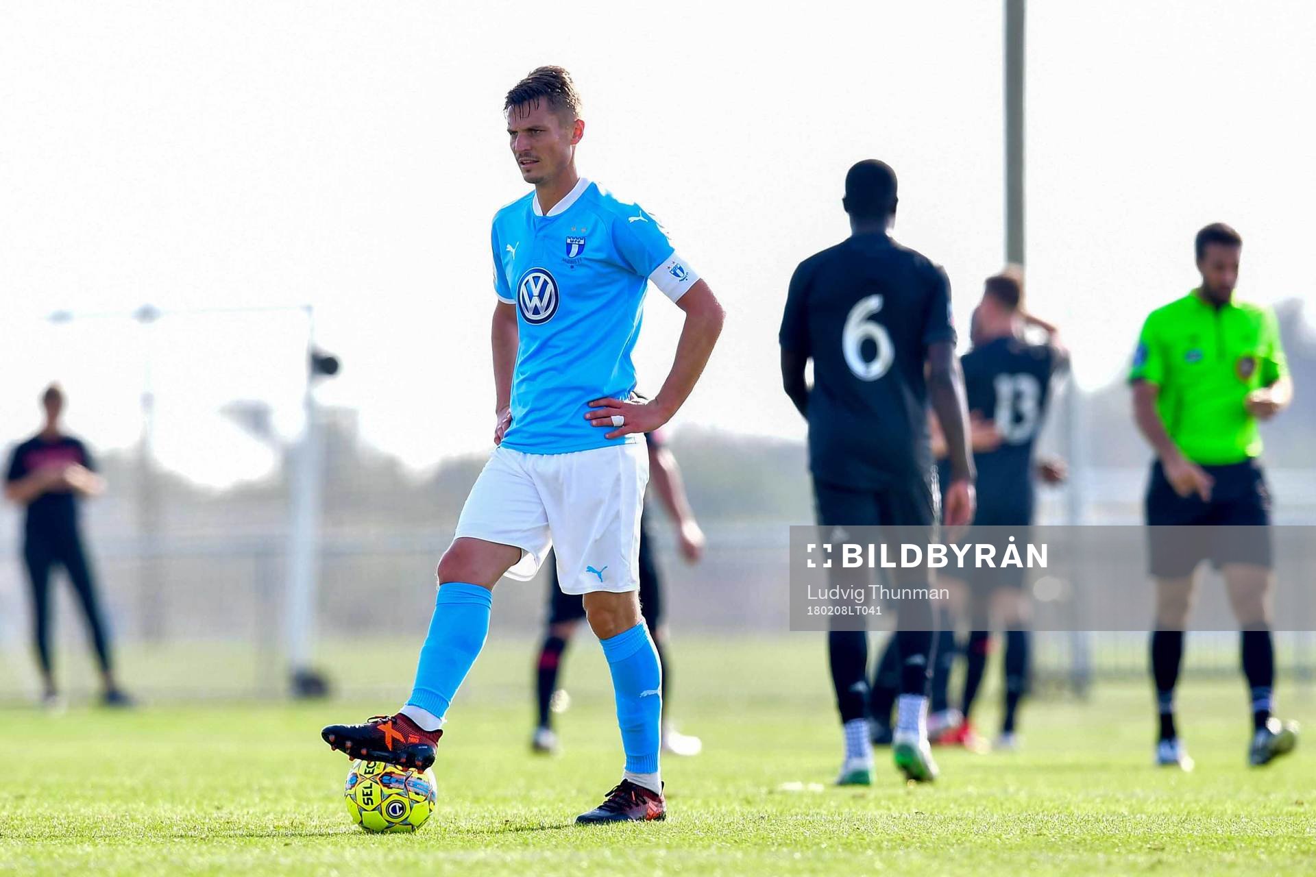 Malmö FFs Markus Rosenberg deppar