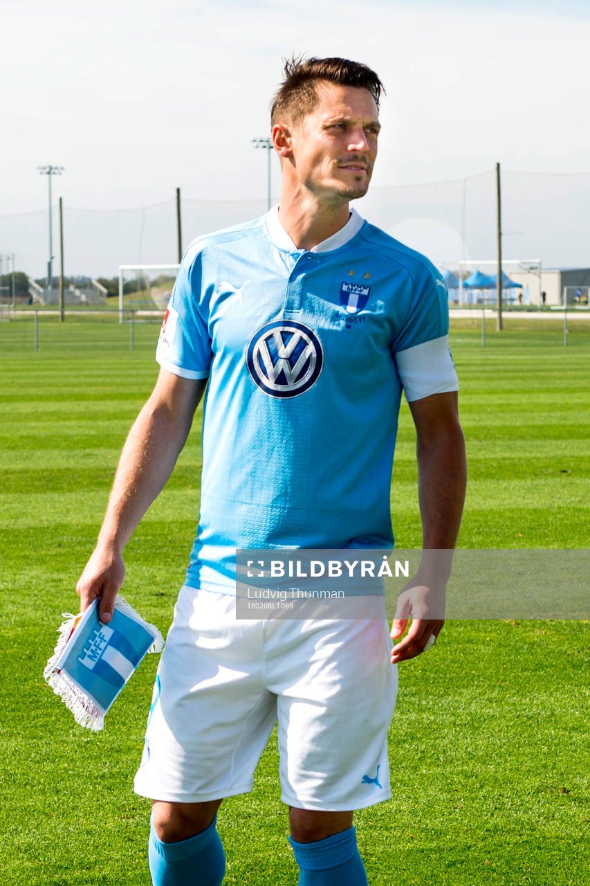 +m++m9+under en träningsmatch i fotboll mellan Malmö FF