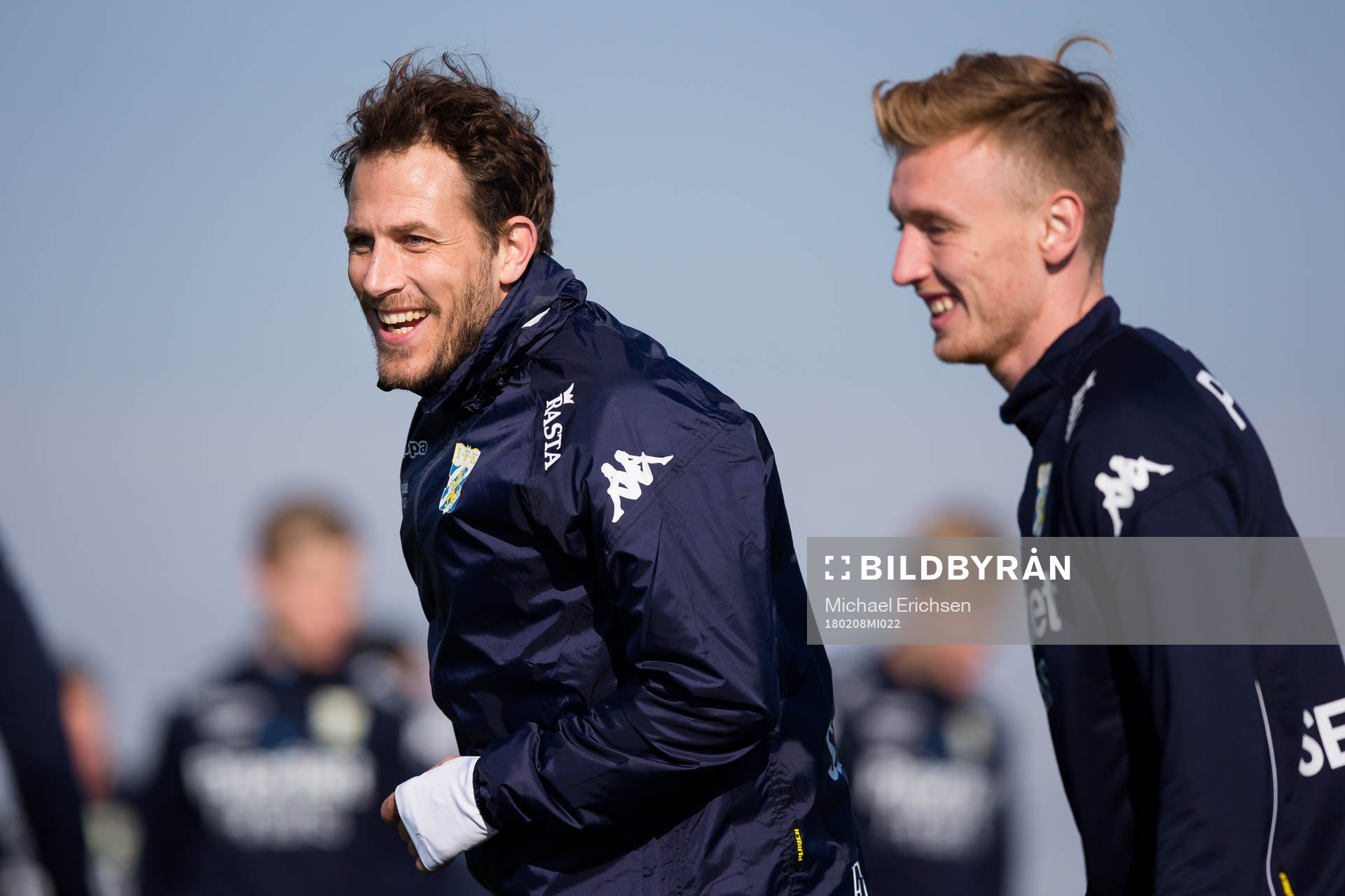 IFK Göteborgs Tobias Hysén och Sebastian Ohlsson