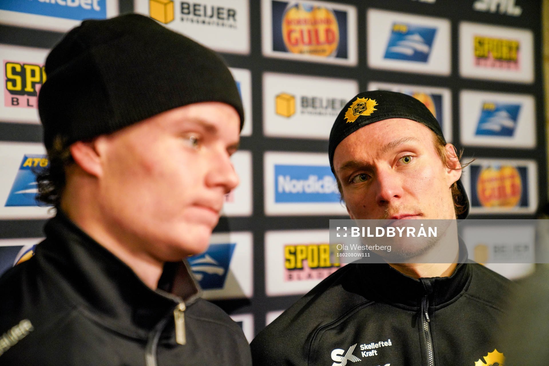 Frölundas Victor Olofsson och Skellefteås Jesper Olofsson