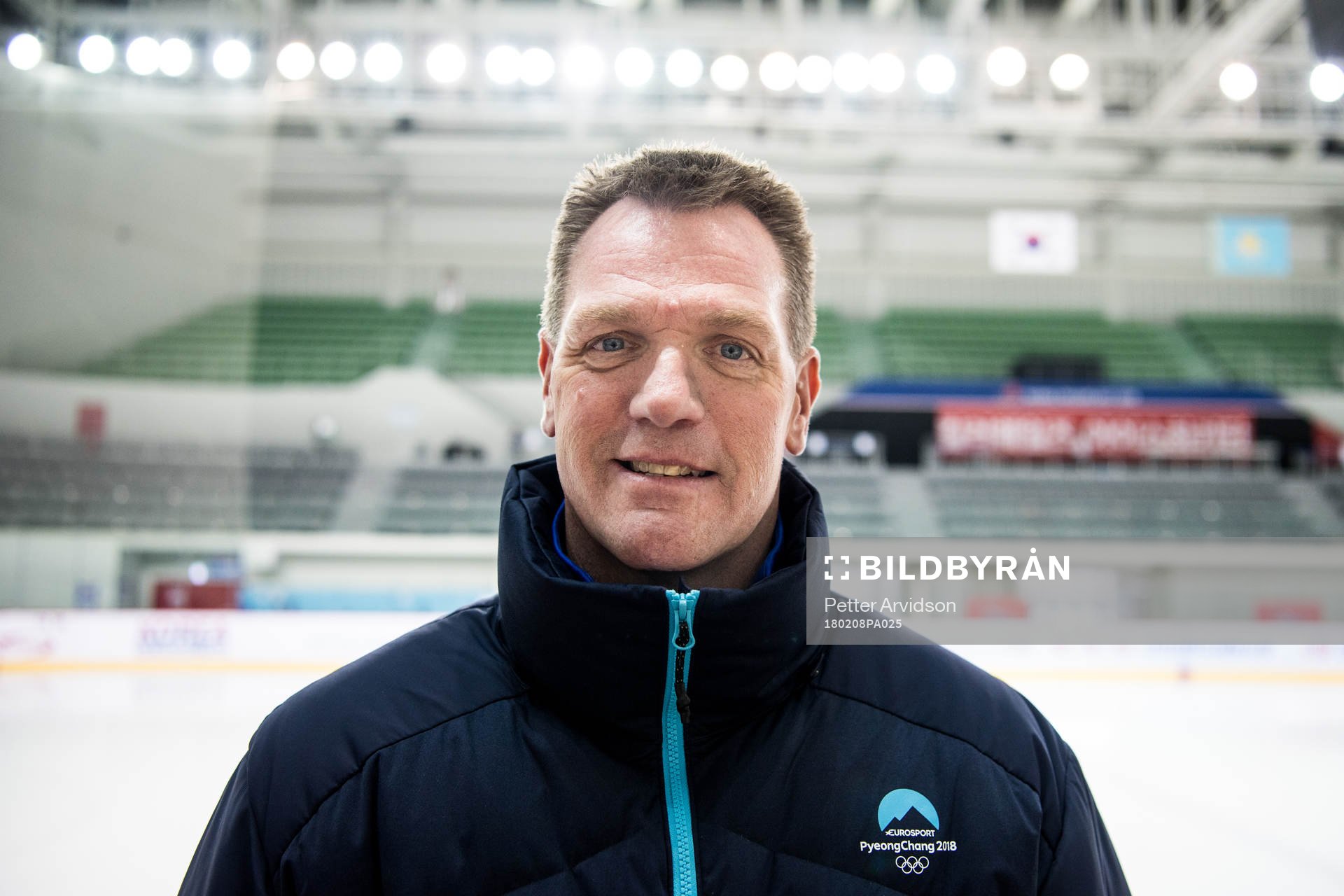 Calle Johansson, ice hockey TV expert at Eurosport /