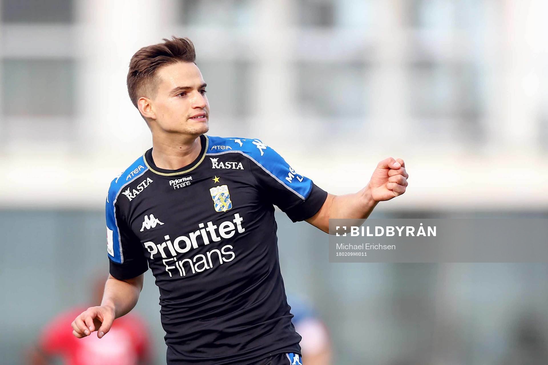 IFK Göteborgs Amin Affane jublar