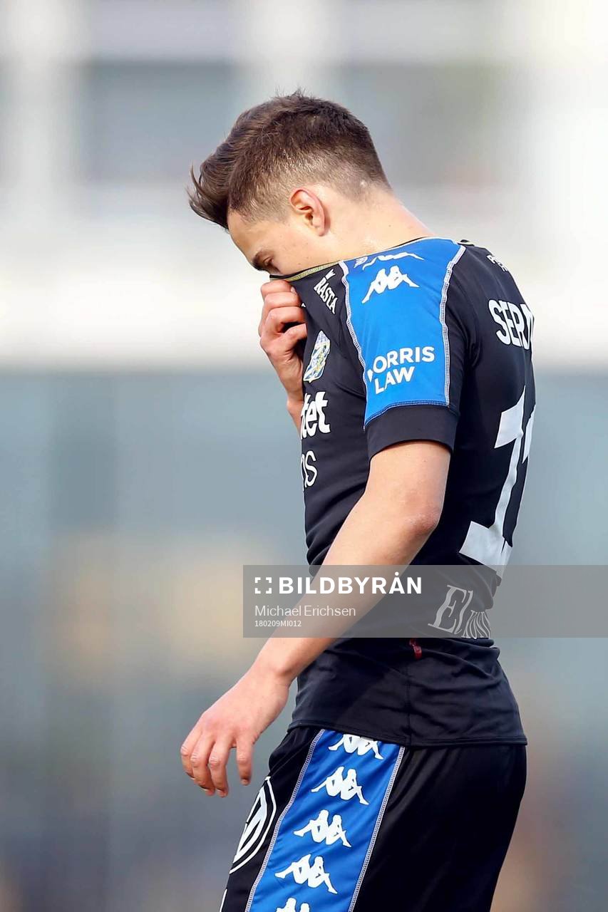 IFK Göteborgs Amin Affane jublar