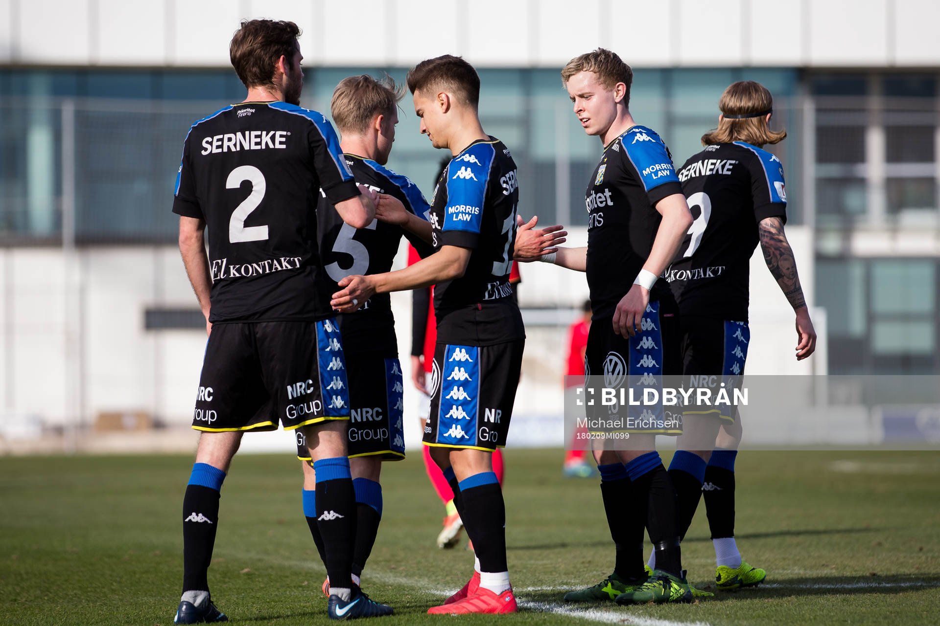 Jubel i IFK Göteborg