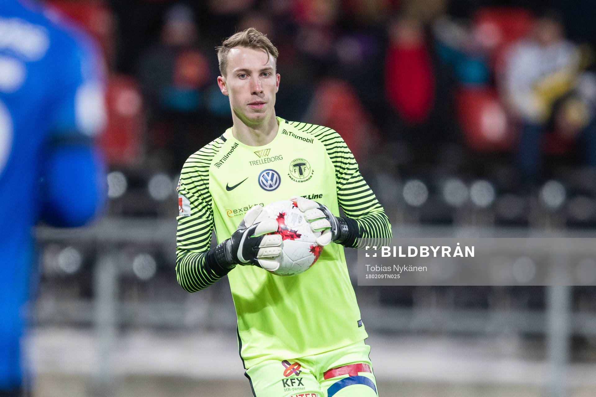 Trelleborgs målvakt Dennis Petersson