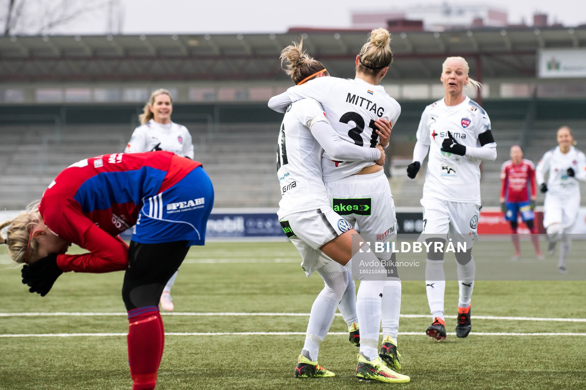 Rosengårds Sanne Troelsgaard jublar