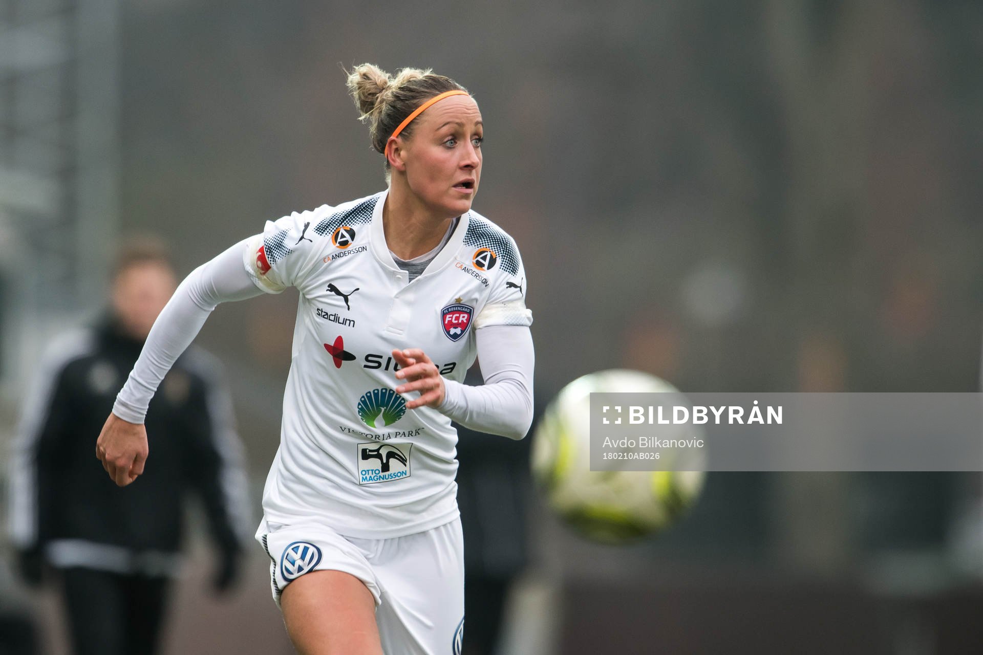 Rosengårds Sanne Troelsgaard agerar