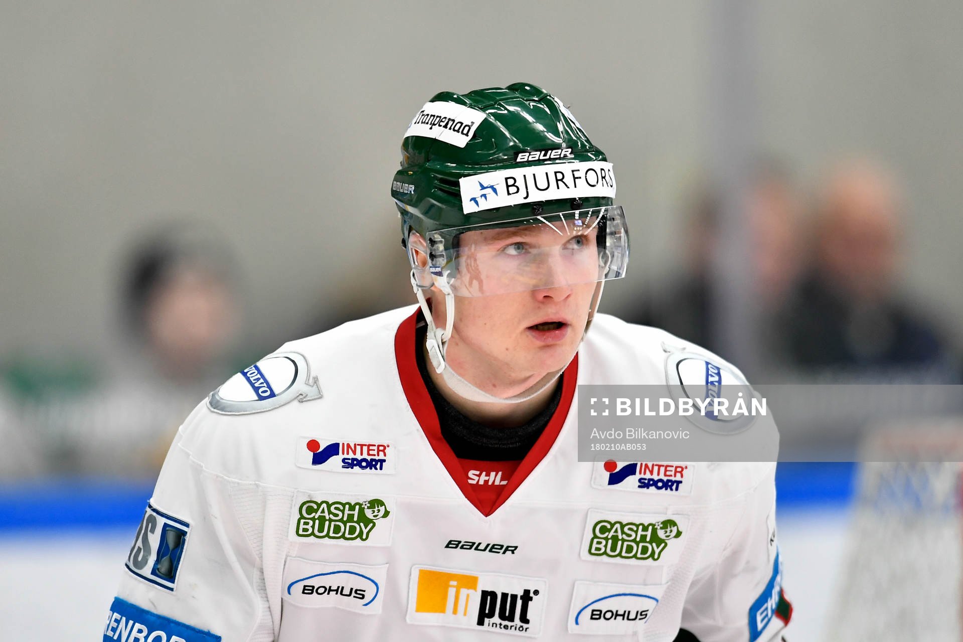 Frölundas Carl Grundström jublar