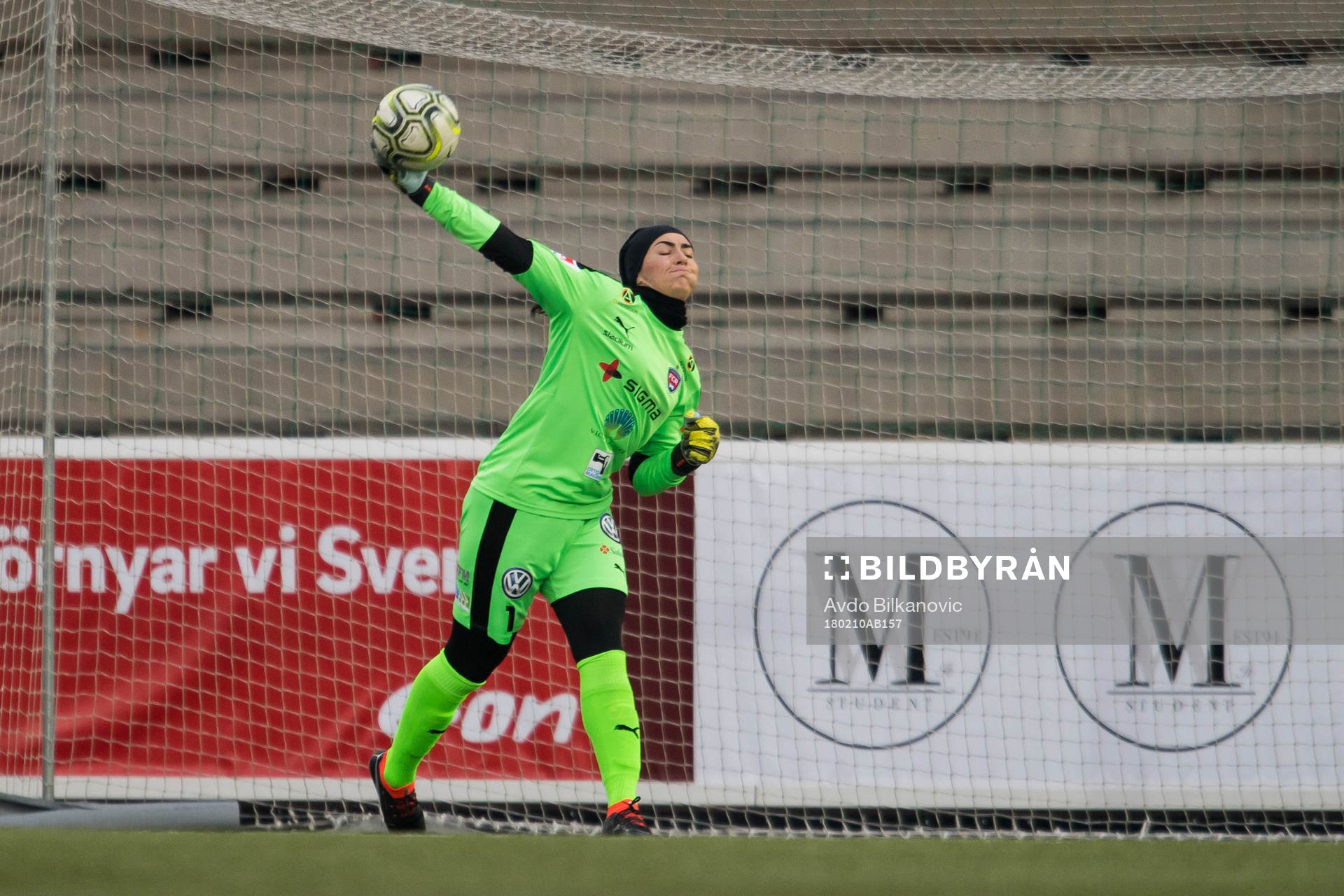 Rosengårds målvakt Zećira Mušović