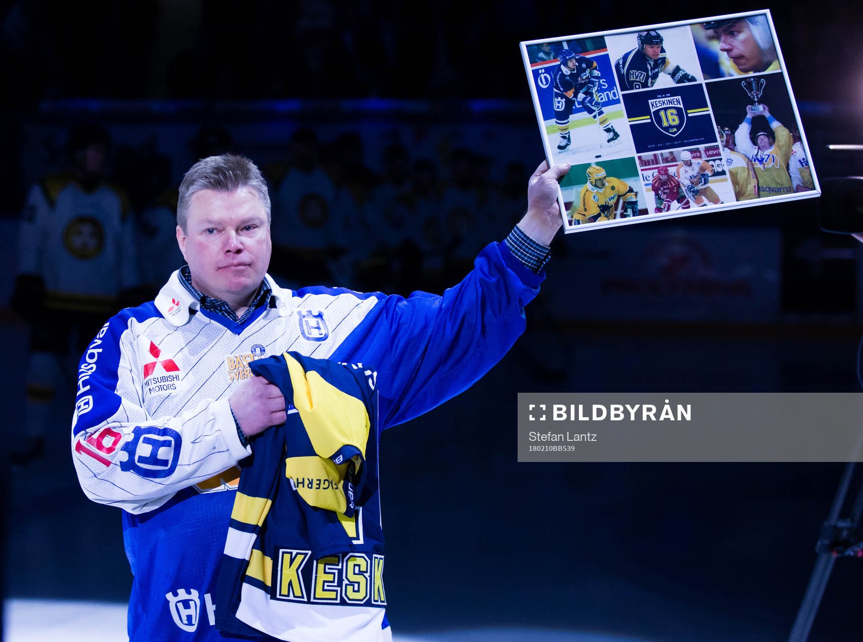 s förre spelare Esa Keskinen hyllas
