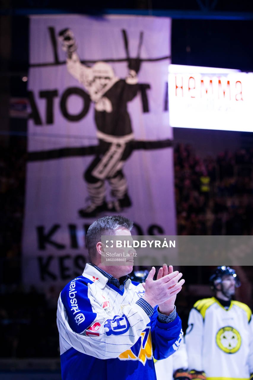 s förre spelare Esa Keskinen hyllas