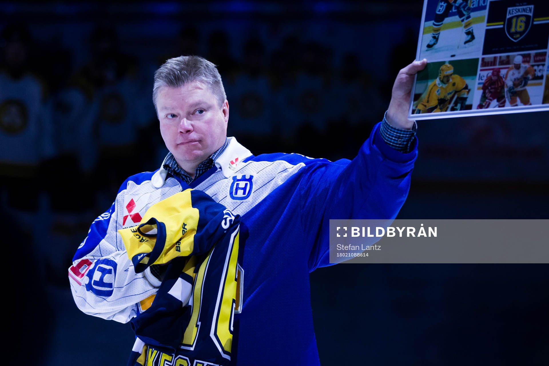 s förre spelare Esa Keskinen hyllas