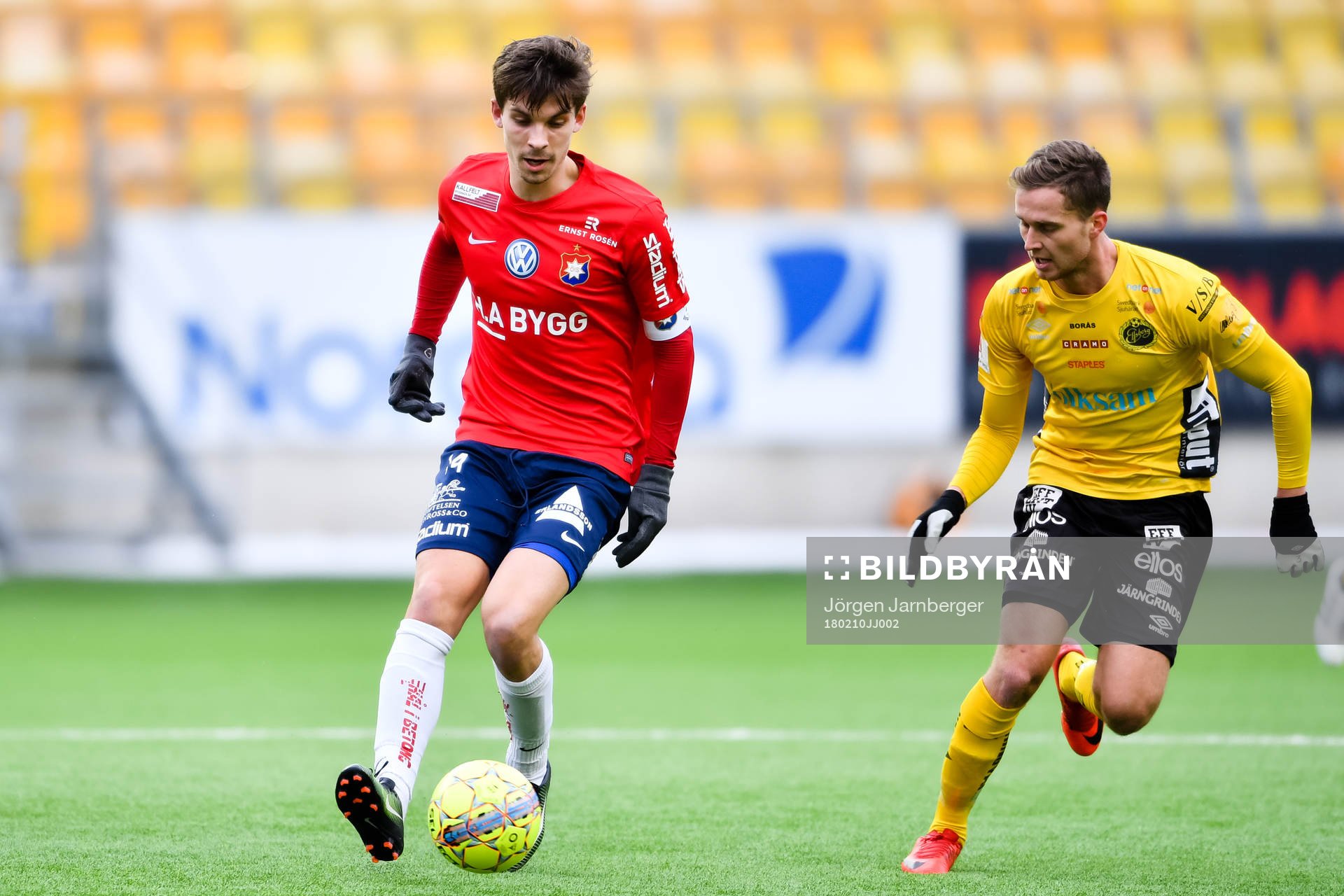 Örgrytes Daniel Paulson och Elfsborgs Adam Lundqvist
