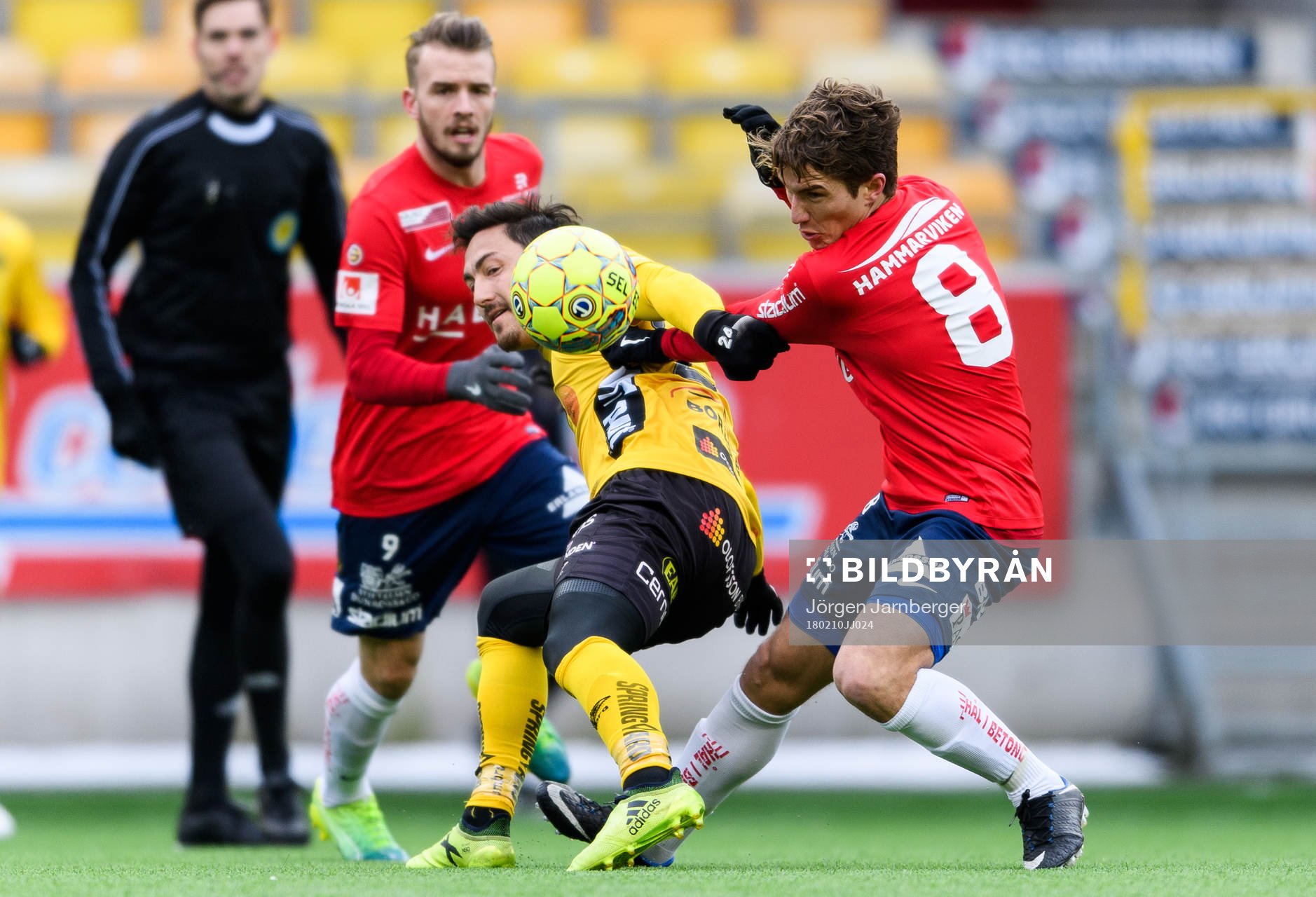 Örgrytes Jakob Lindström och Elfsborgs Stefan Ishizaki