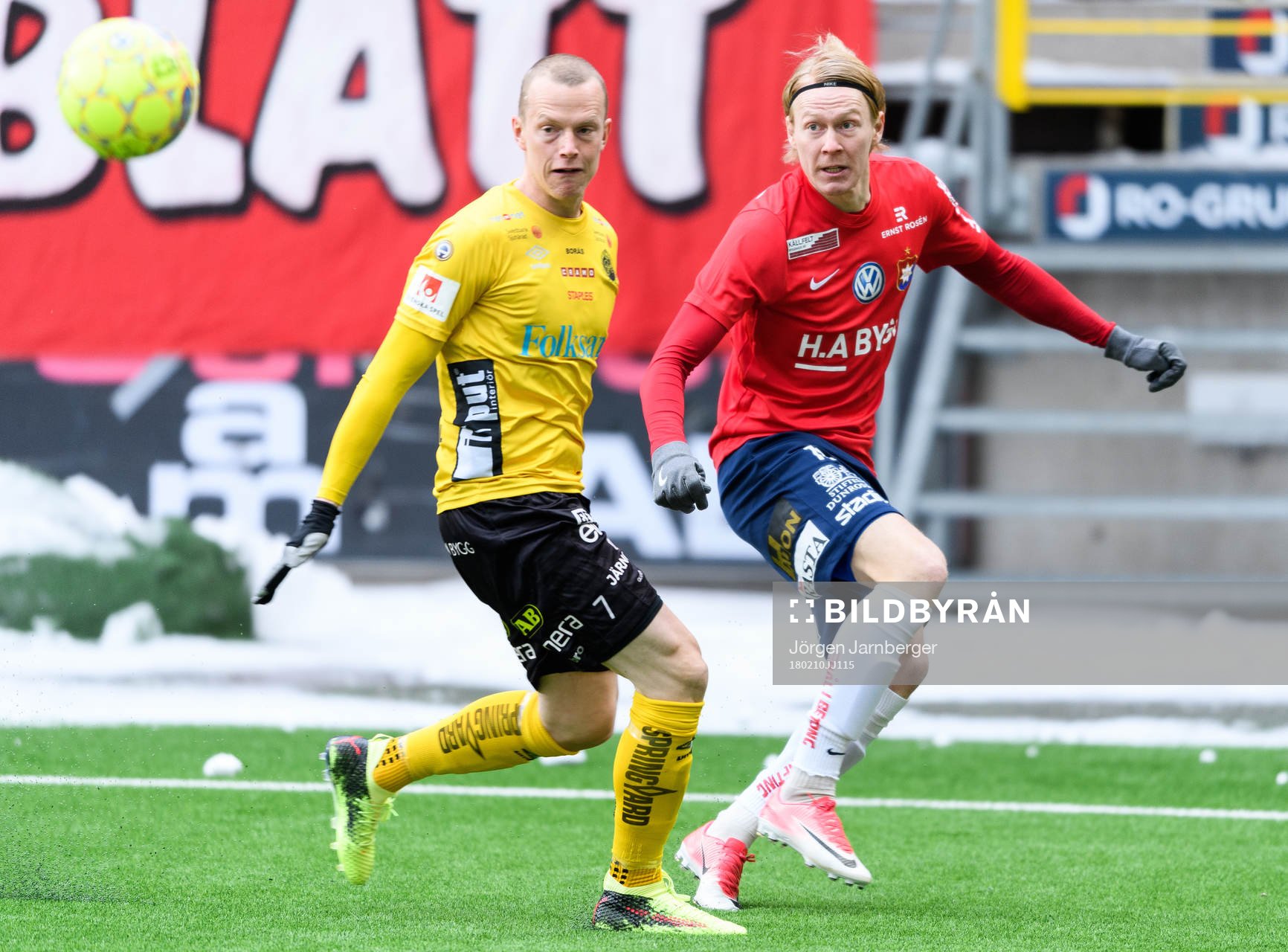 Örgrytes Jacob Ericsson och Elfsborgs Daniel Gustavsson