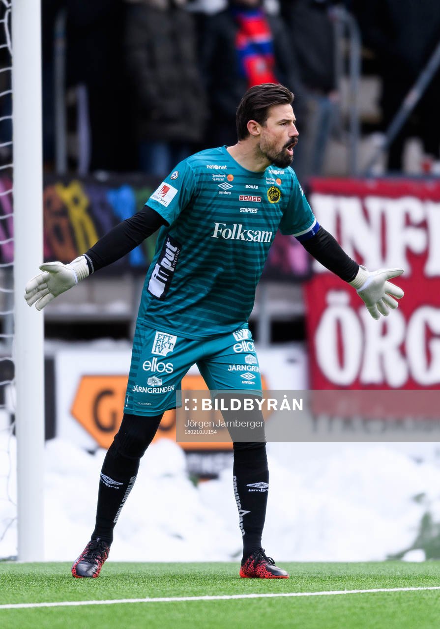 Elfsborgs målvakt Kevin Stuhr Ellegaard