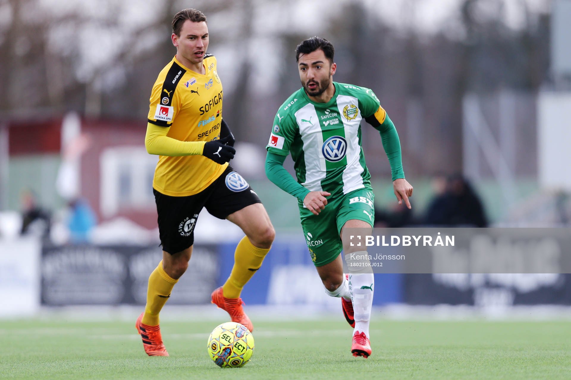Hammarbys Jiloan Hamad och Frejs Marcus Hansson
