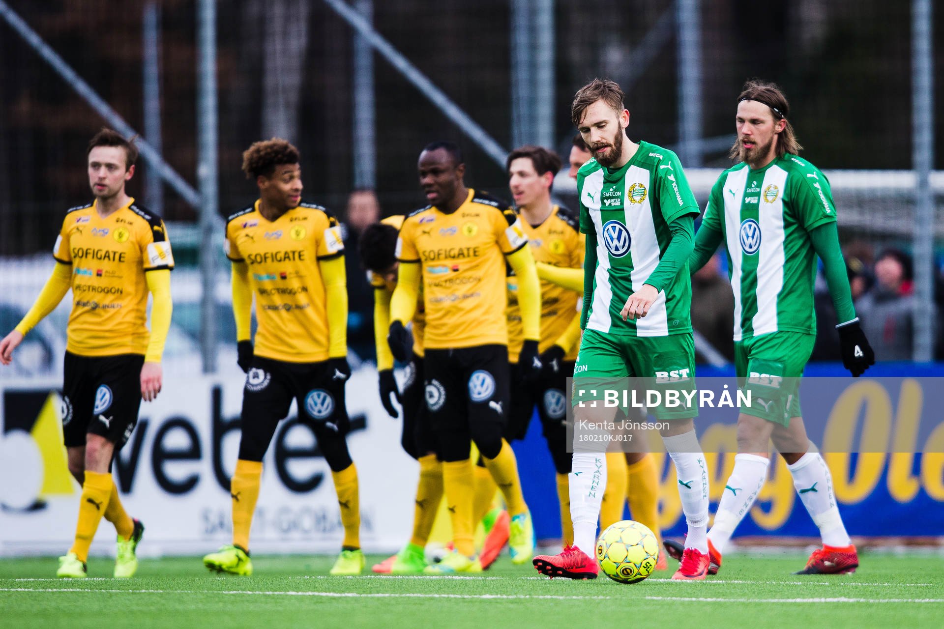 Hammarbys Björn Paulsen och Simon Sandberg deppar