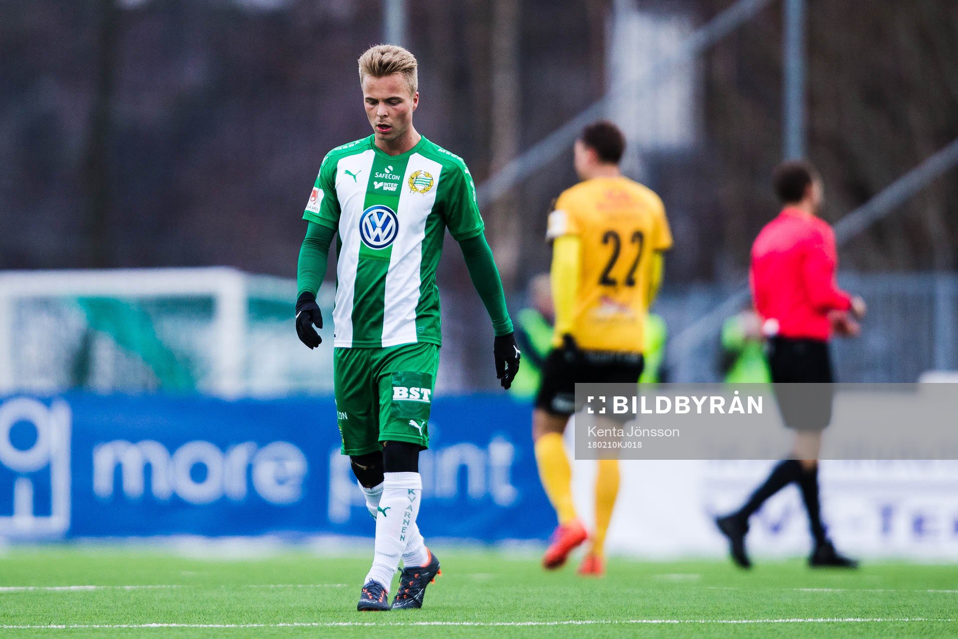 Hammarbys Sander Svendsen deppar