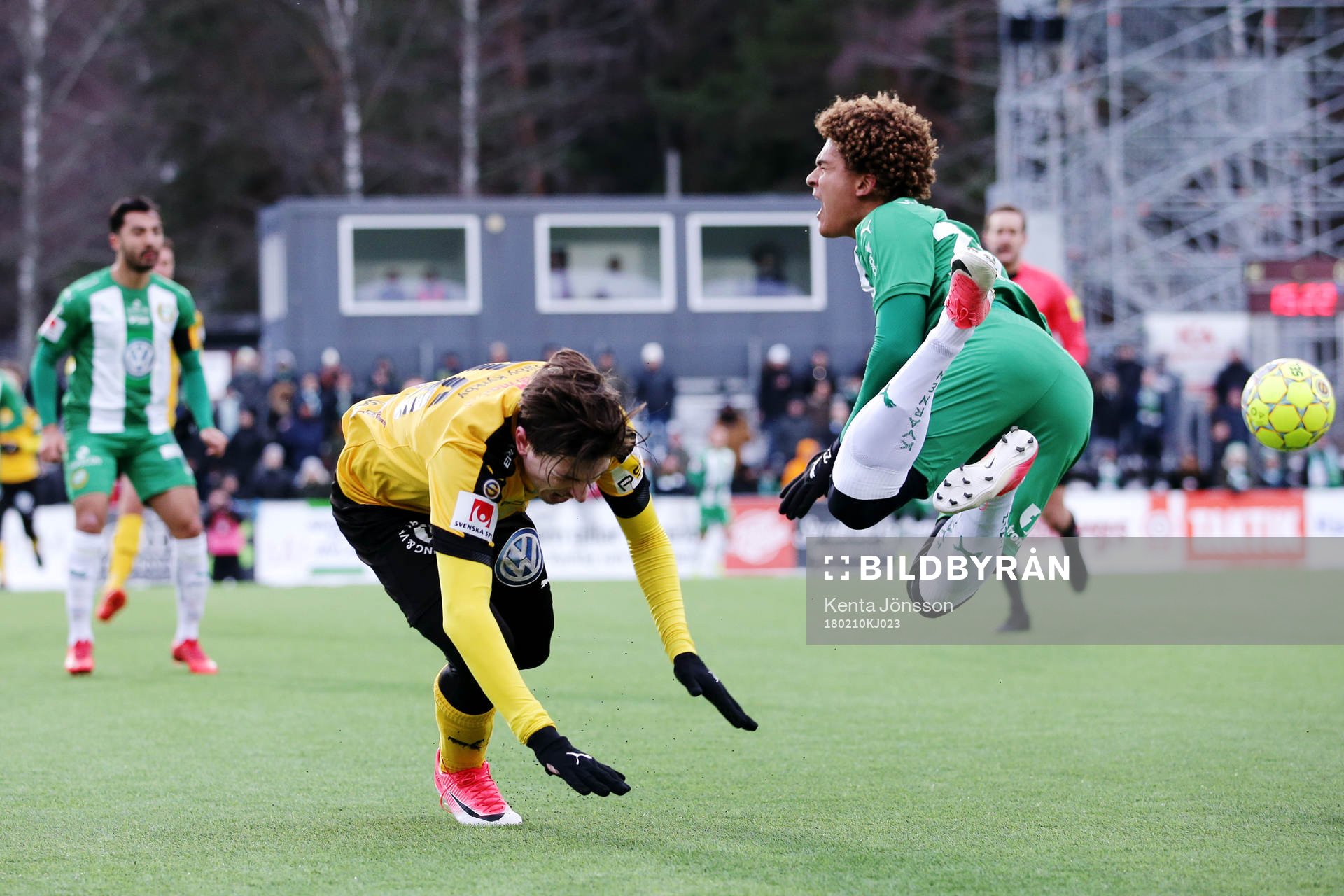 Hammarbys Neto Borges och Frejs Konstantinos