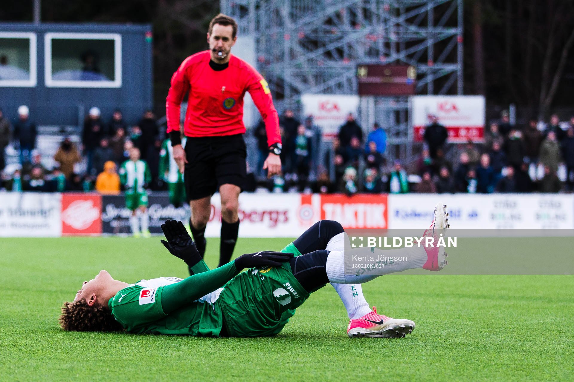 Hammarbys Neto Borges har skadat sig