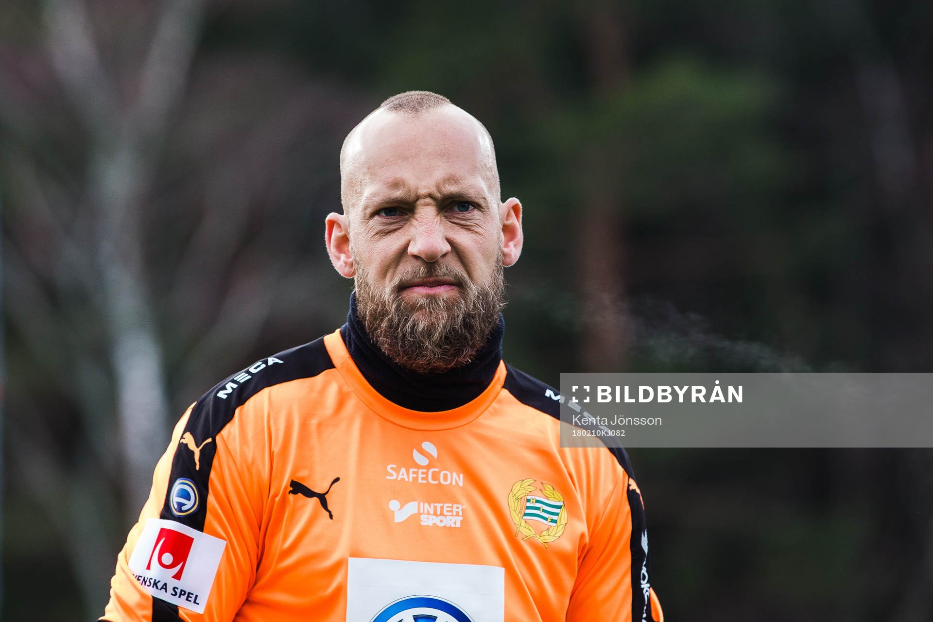 Hammarbys målvakt Benny Lekström
