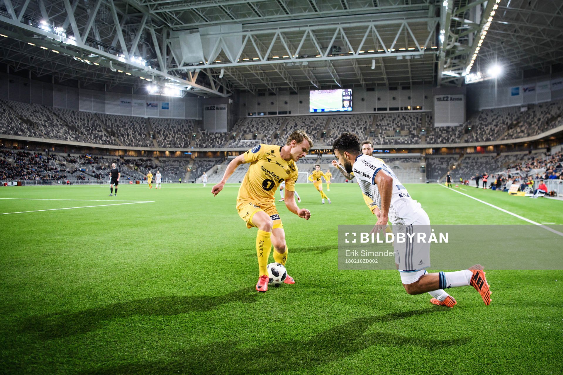 Djurgårdens Othman El Kabir tunnlar Bodö/Glimts Marius