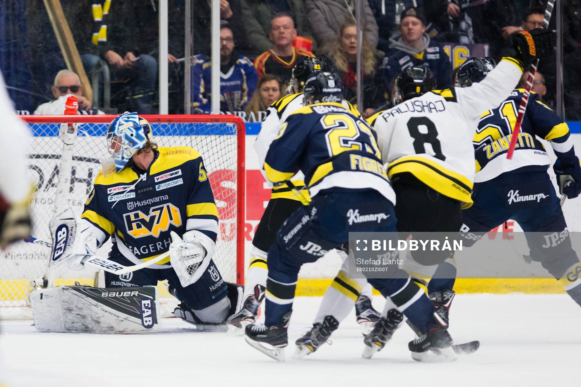 Brynäs Aaron Palushaj jublar