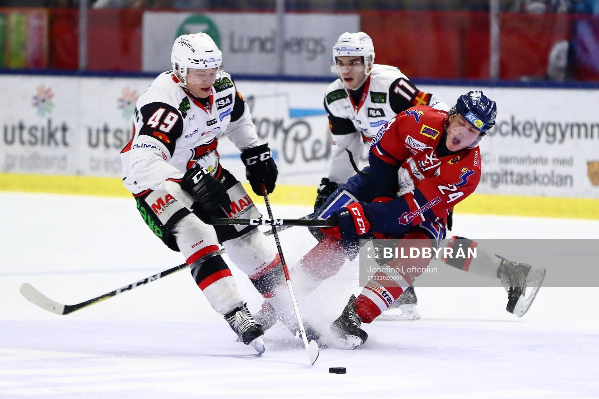 Linköpings Olle Lycksell och Rhett Rakhshani